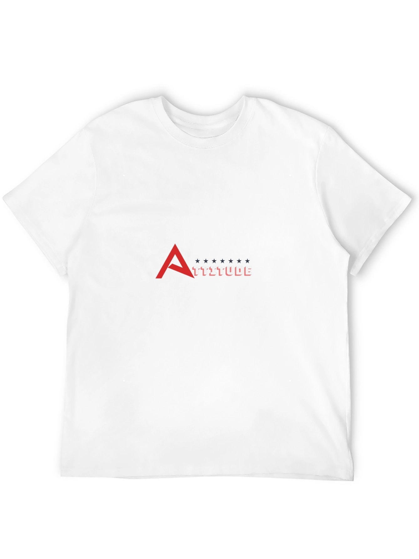 Stylish Black Attitude Graphic Tee