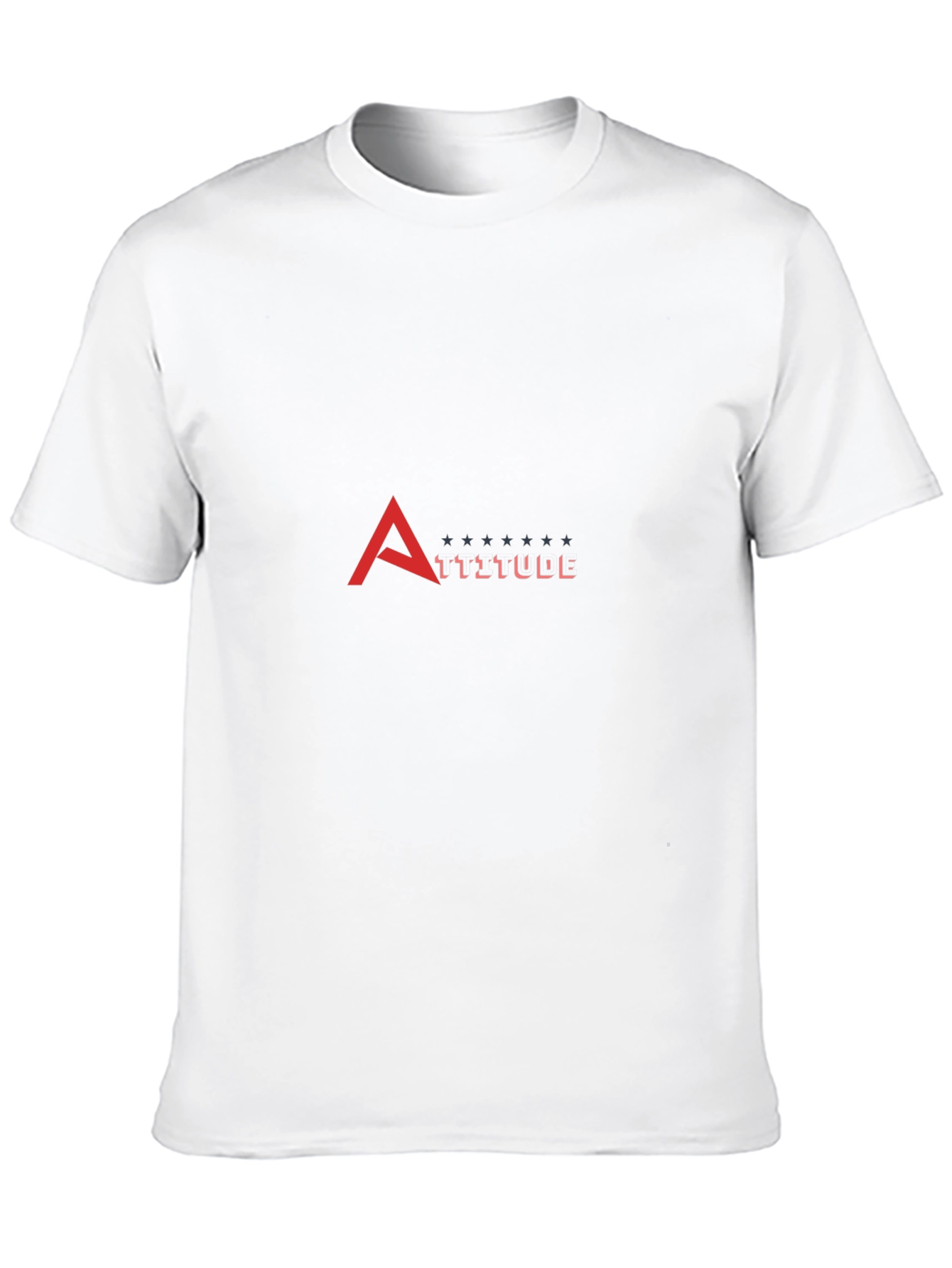 Stylish Black Attitude Graphic Tee