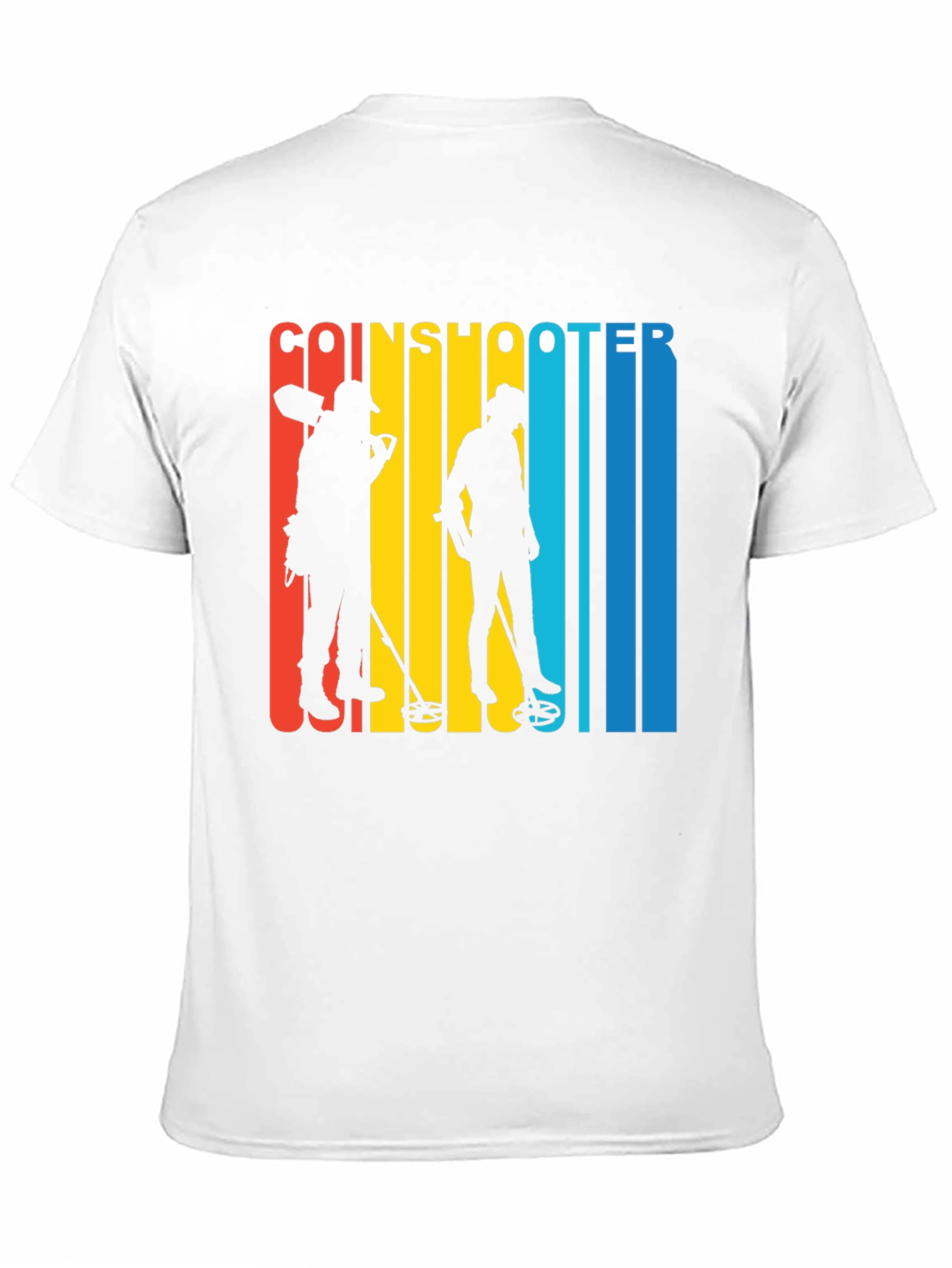 Coinshooter Retro Style Black T-Shirt