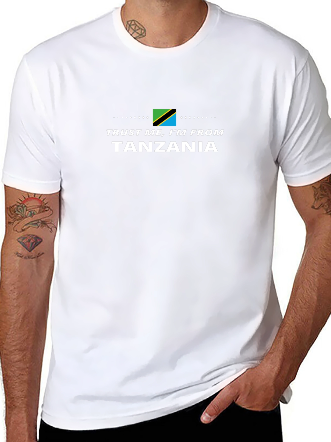 Trust Me Im From Tanzania Graphic Tee