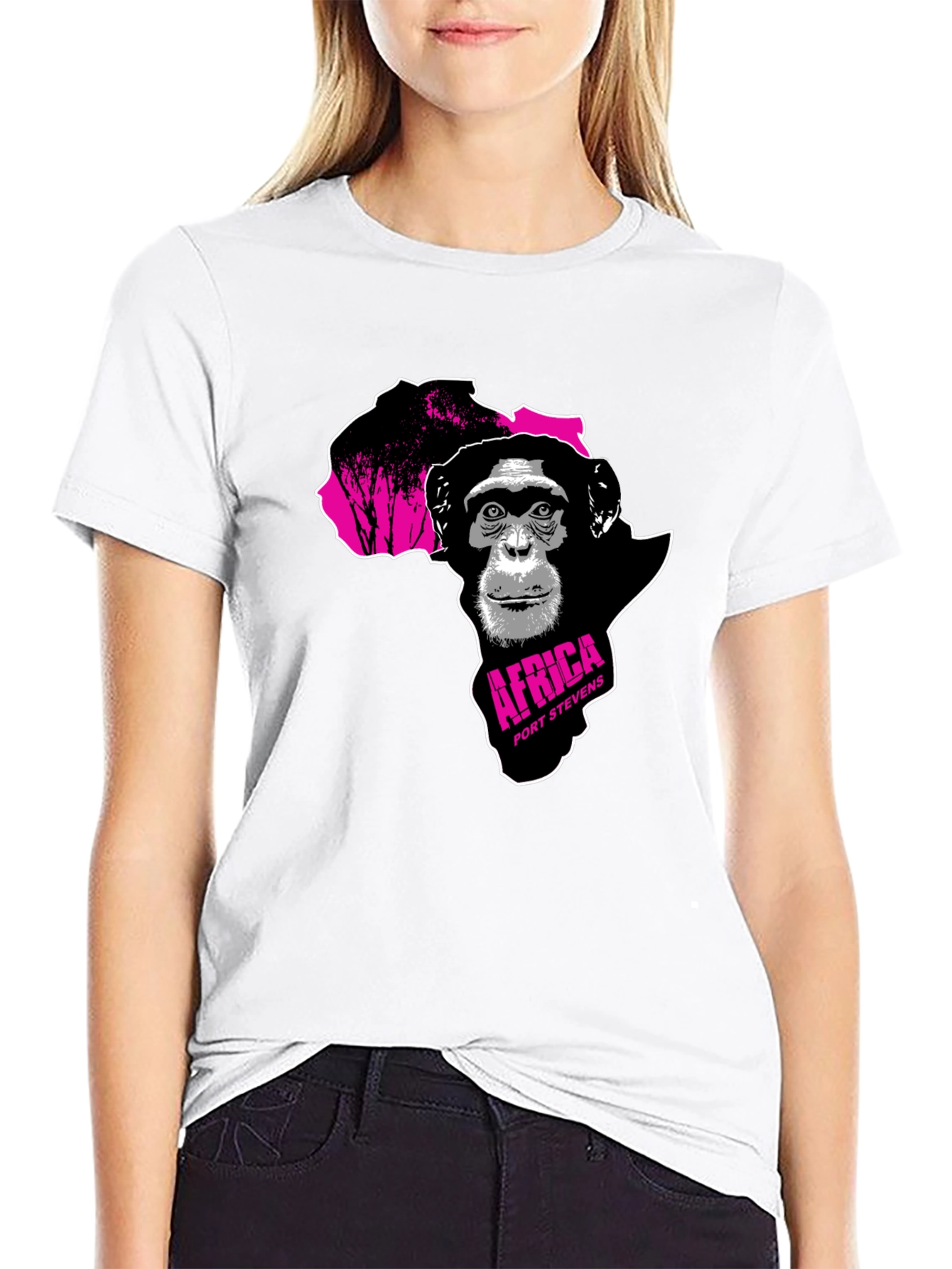Africa Chimpanzee T-Shirt - Port Stevens
