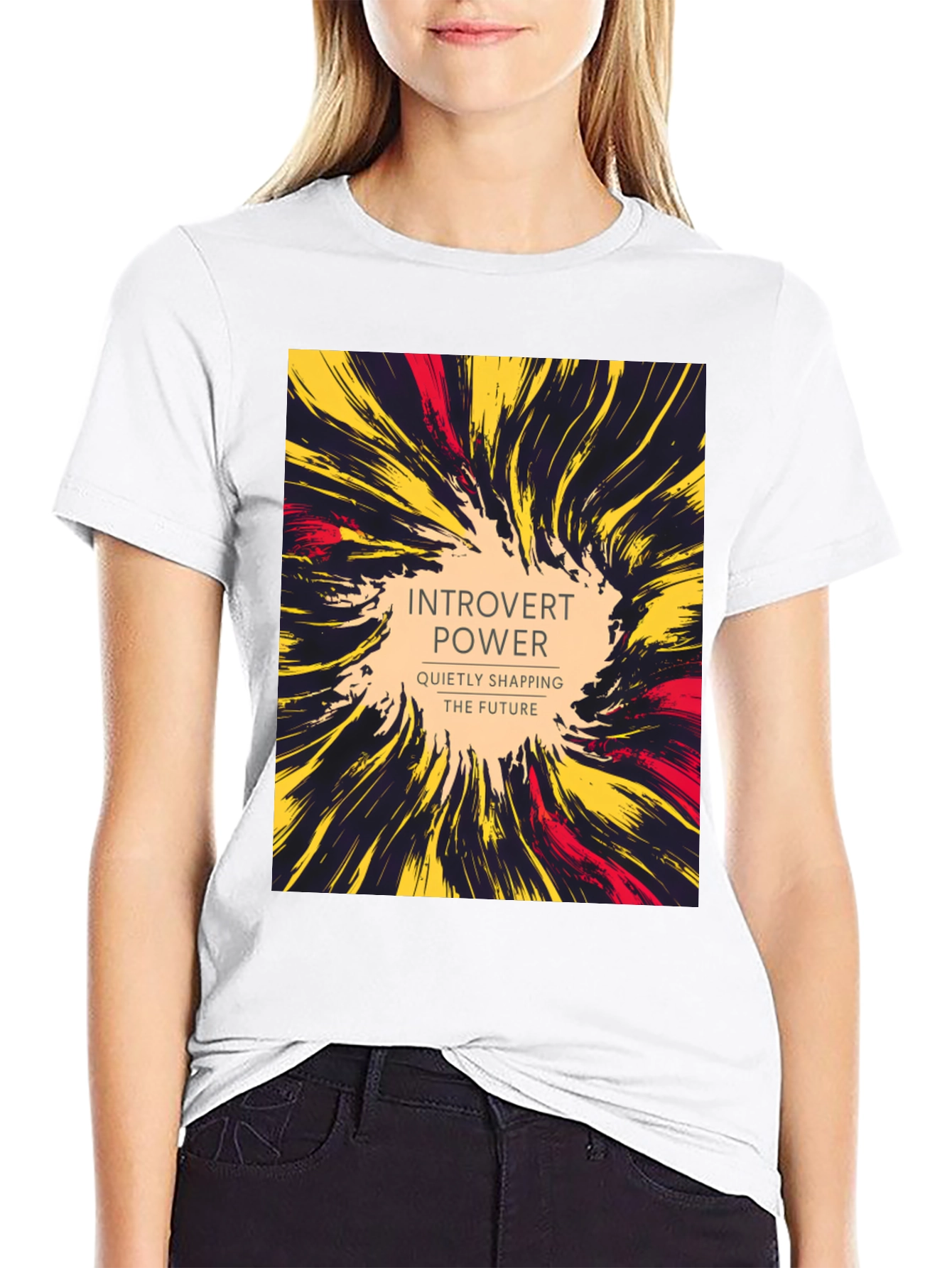 Introvert Power Graphic Tee