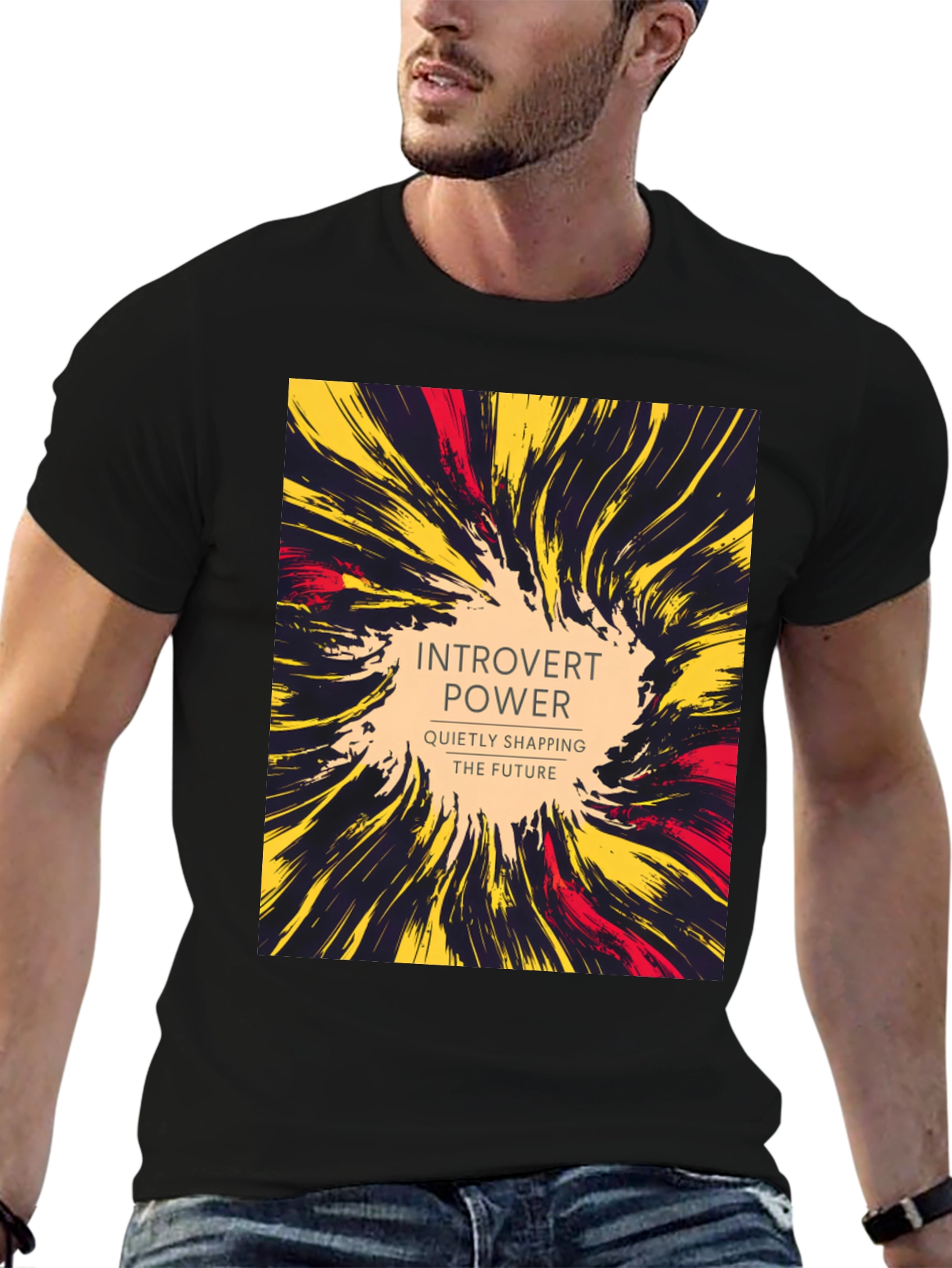Introvert Power Graphic Tee