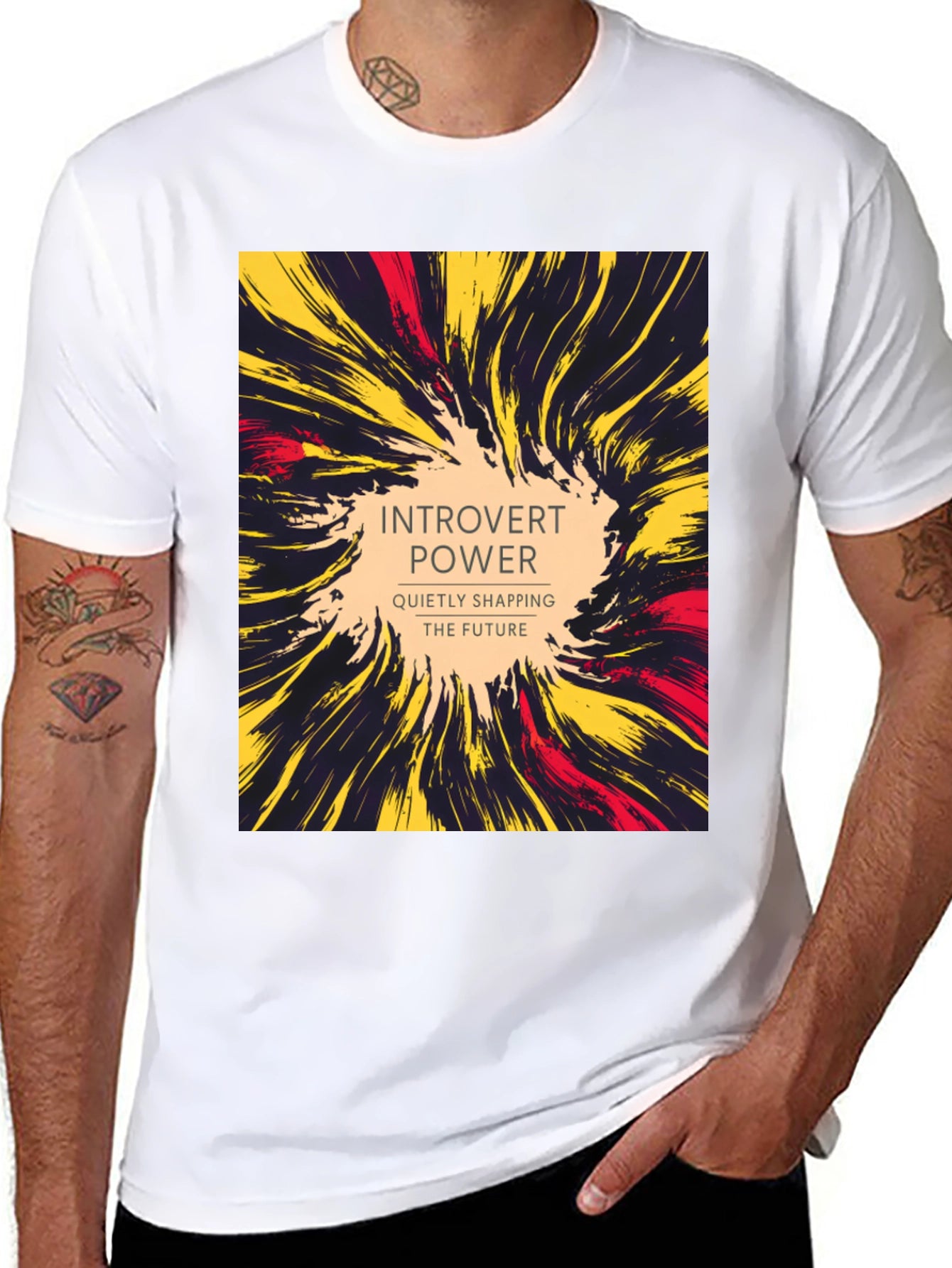 Introvert Power Graphic Tee
