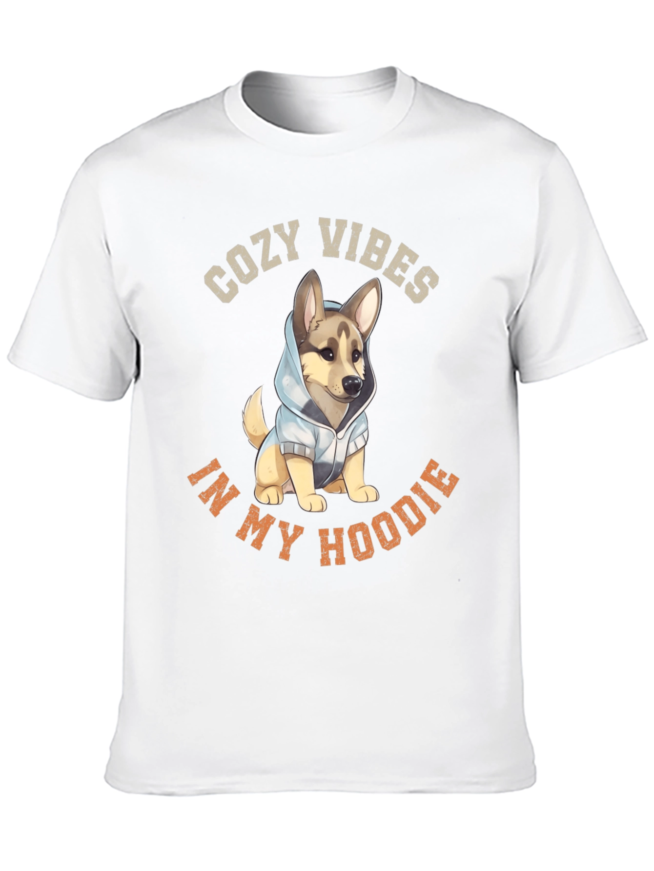 Cozy Vibes Dog Hoodie T-Shirt