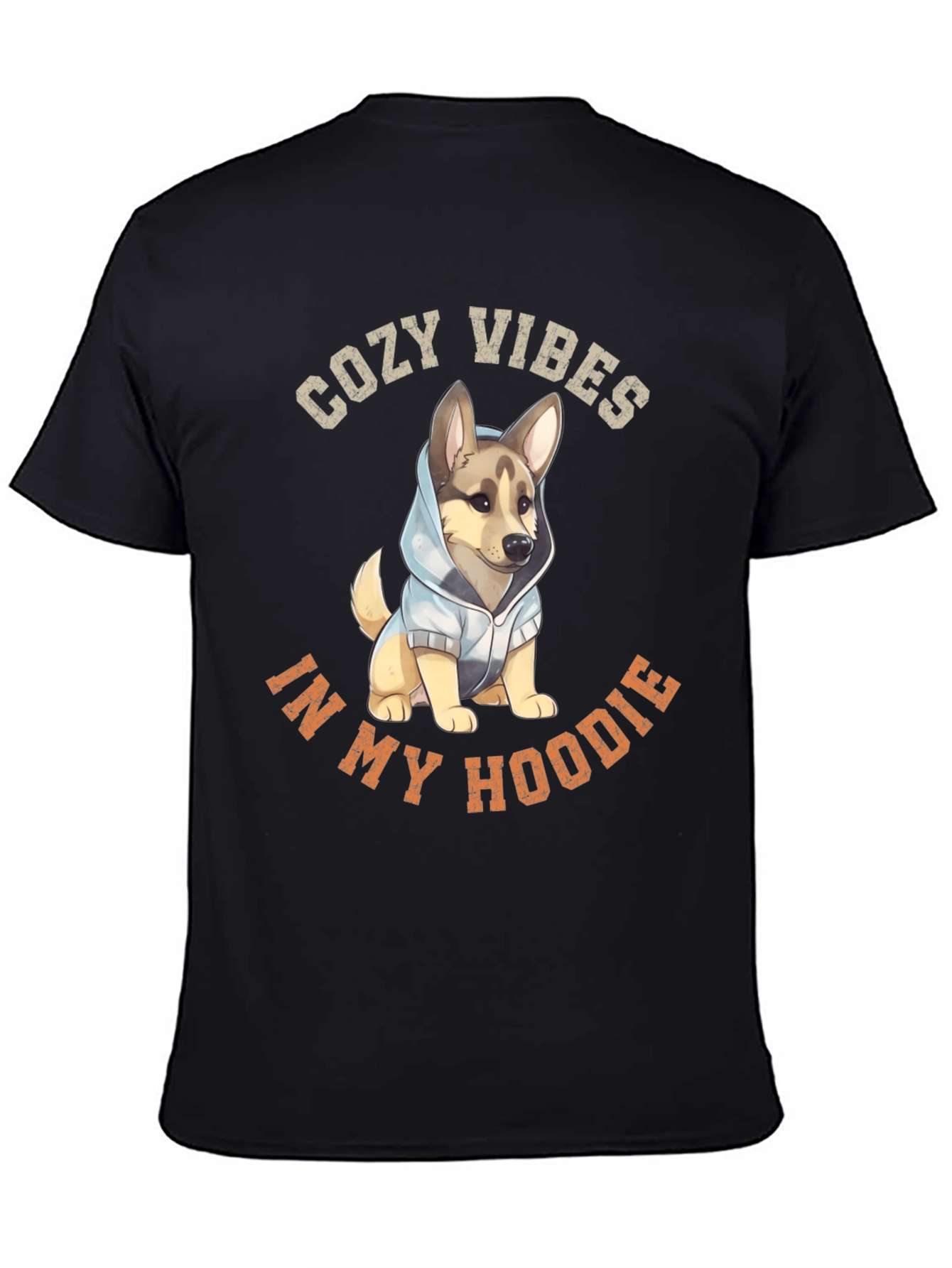 Cozy Vibes Dog Hoodie T-Shirt
