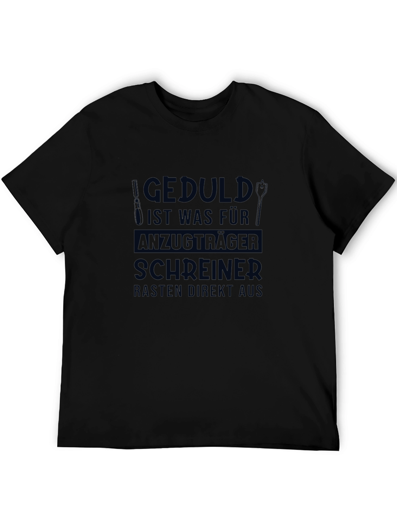 Carpenter Patience T-Shirt Funny Woodworker Tee