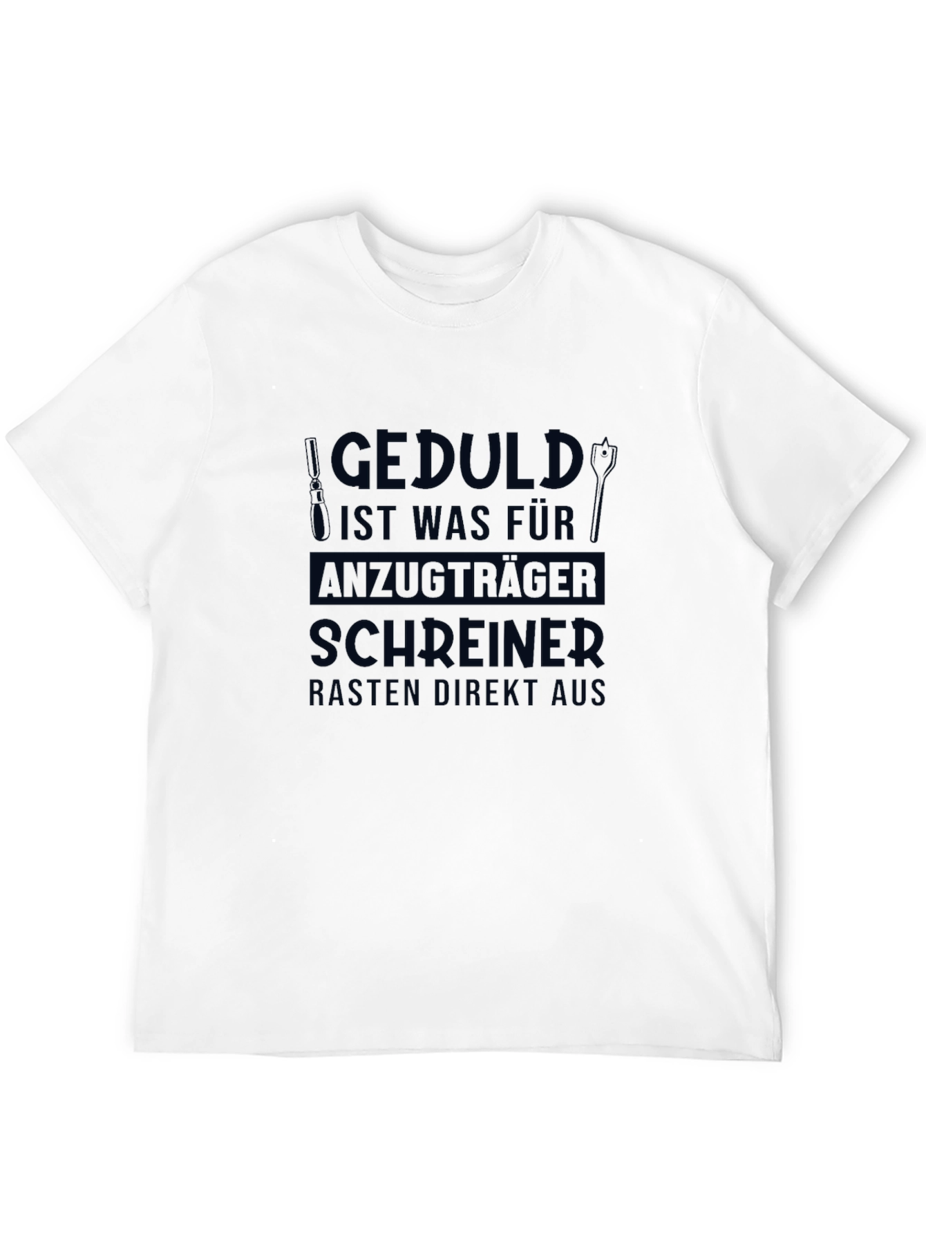 Carpenter Patience T-Shirt Funny Woodworker Tee