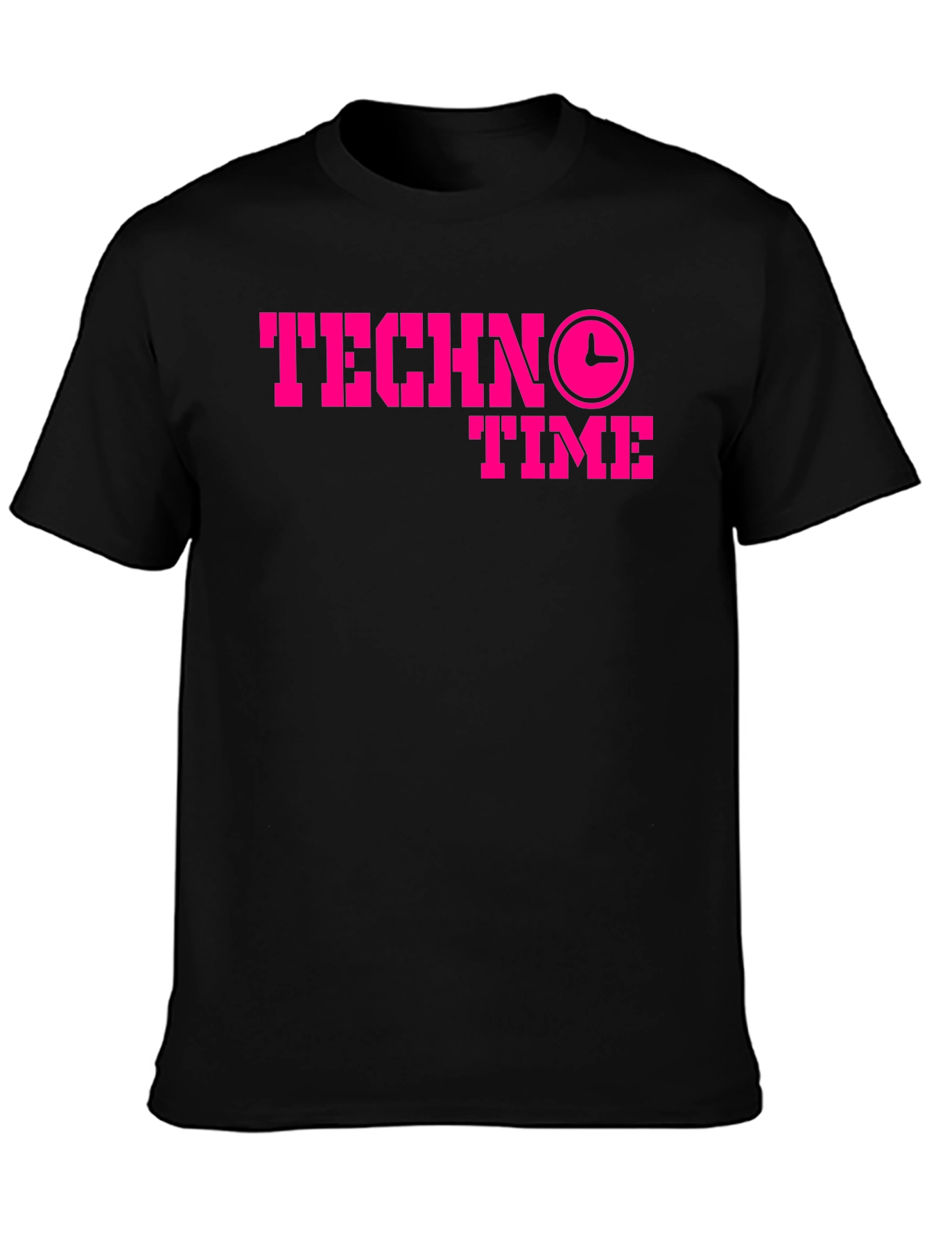Techno Time Graphic Tee - Party Ready!
