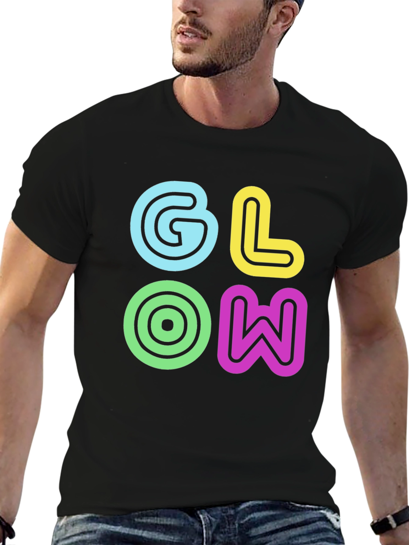 Glow T-Shirt - Trendy Graphic Tee