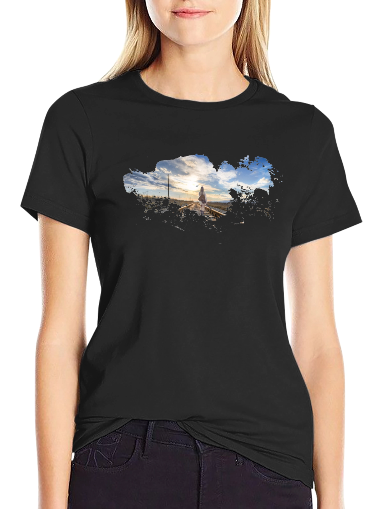 Railway Sunset T-Shirt