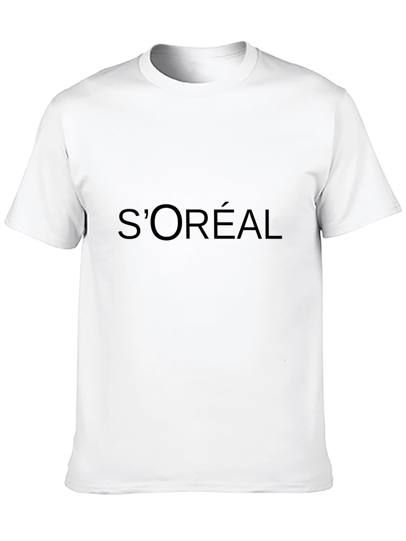 SOréal Parody Graphic Tee - Unisex Black T-Shirt