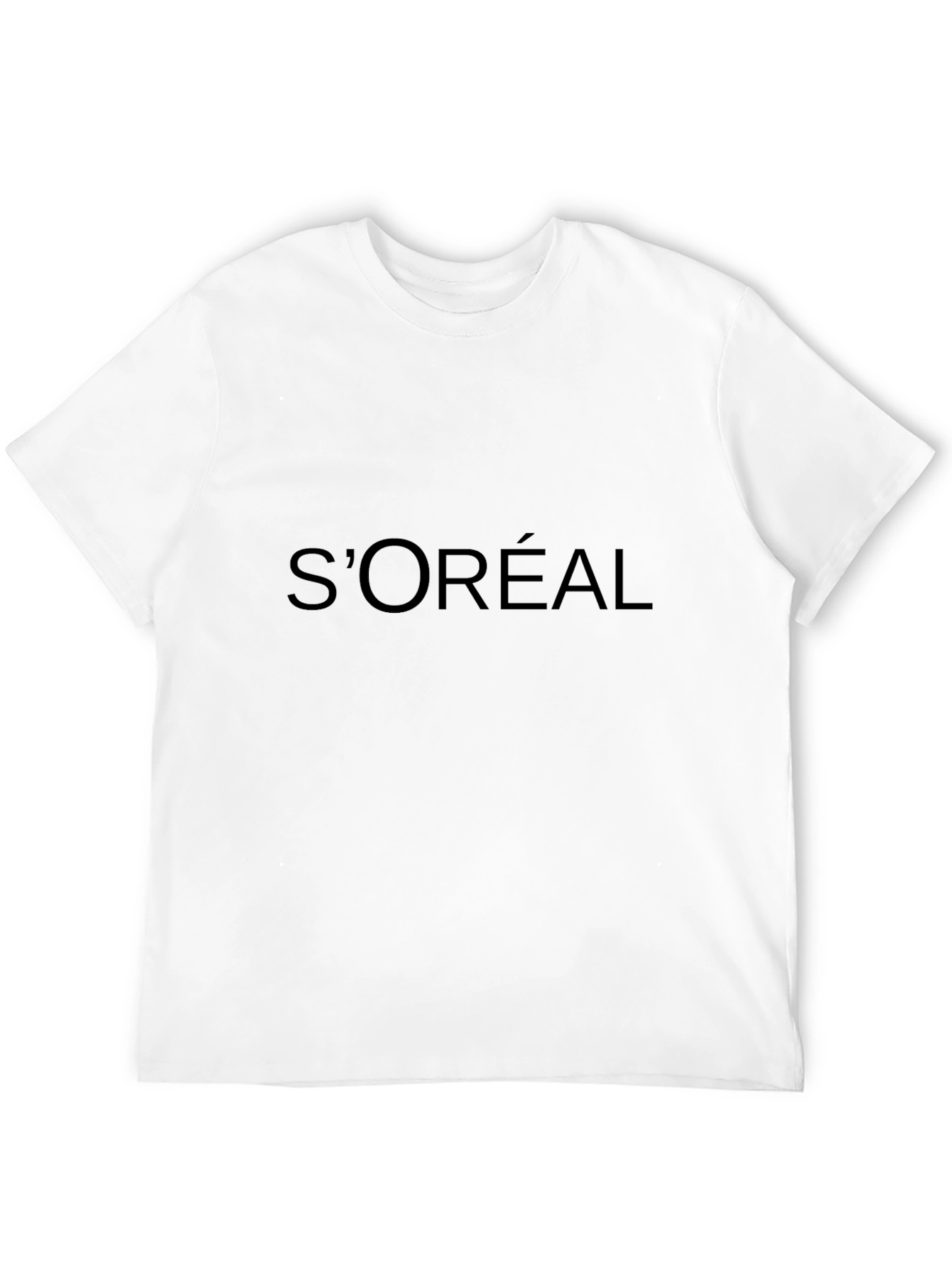 SOréal Parody Graphic Tee - Unisex Black T-Shirt