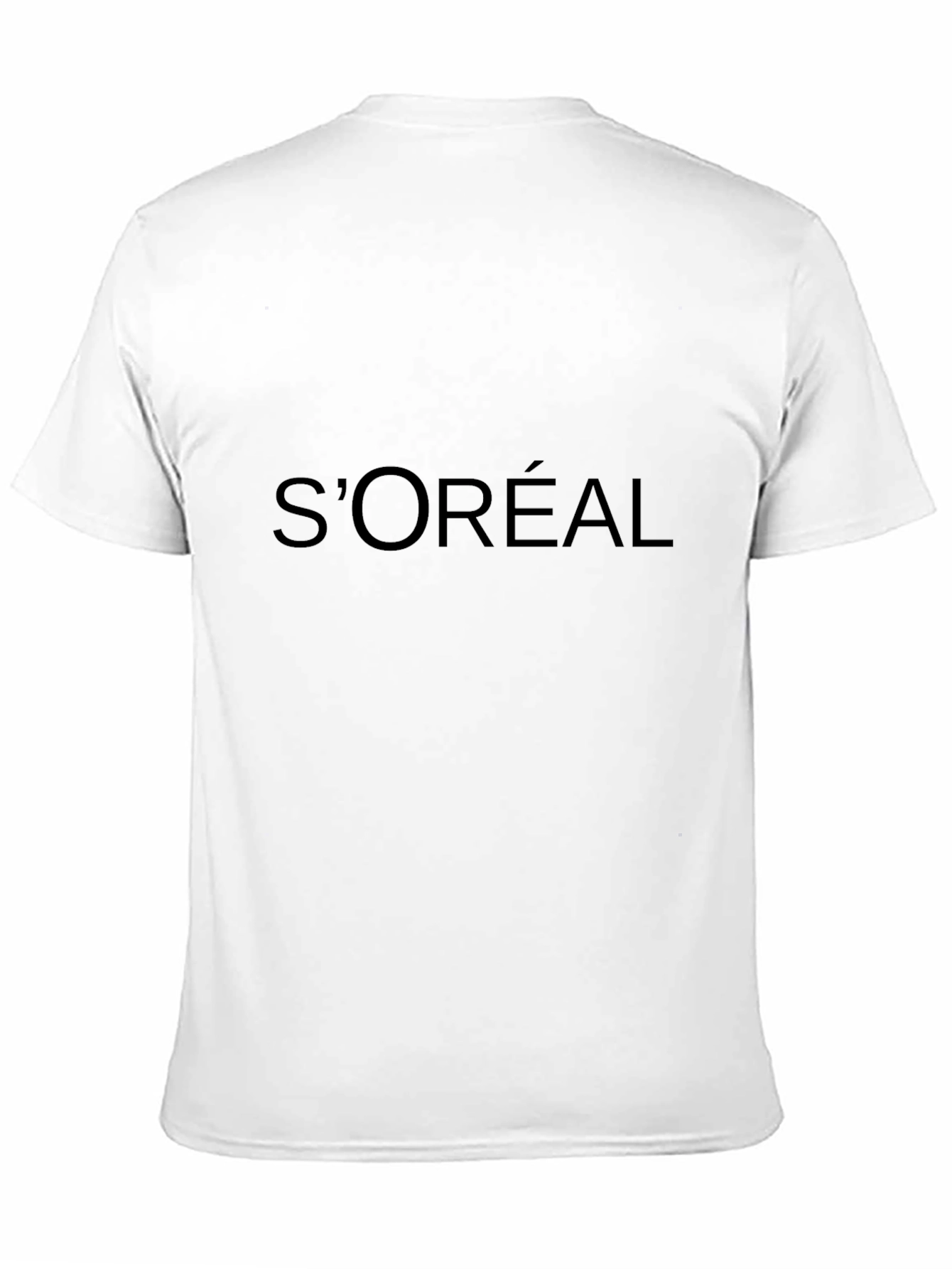 SOréal Parody Graphic Tee - Unisex Black T-Shirt