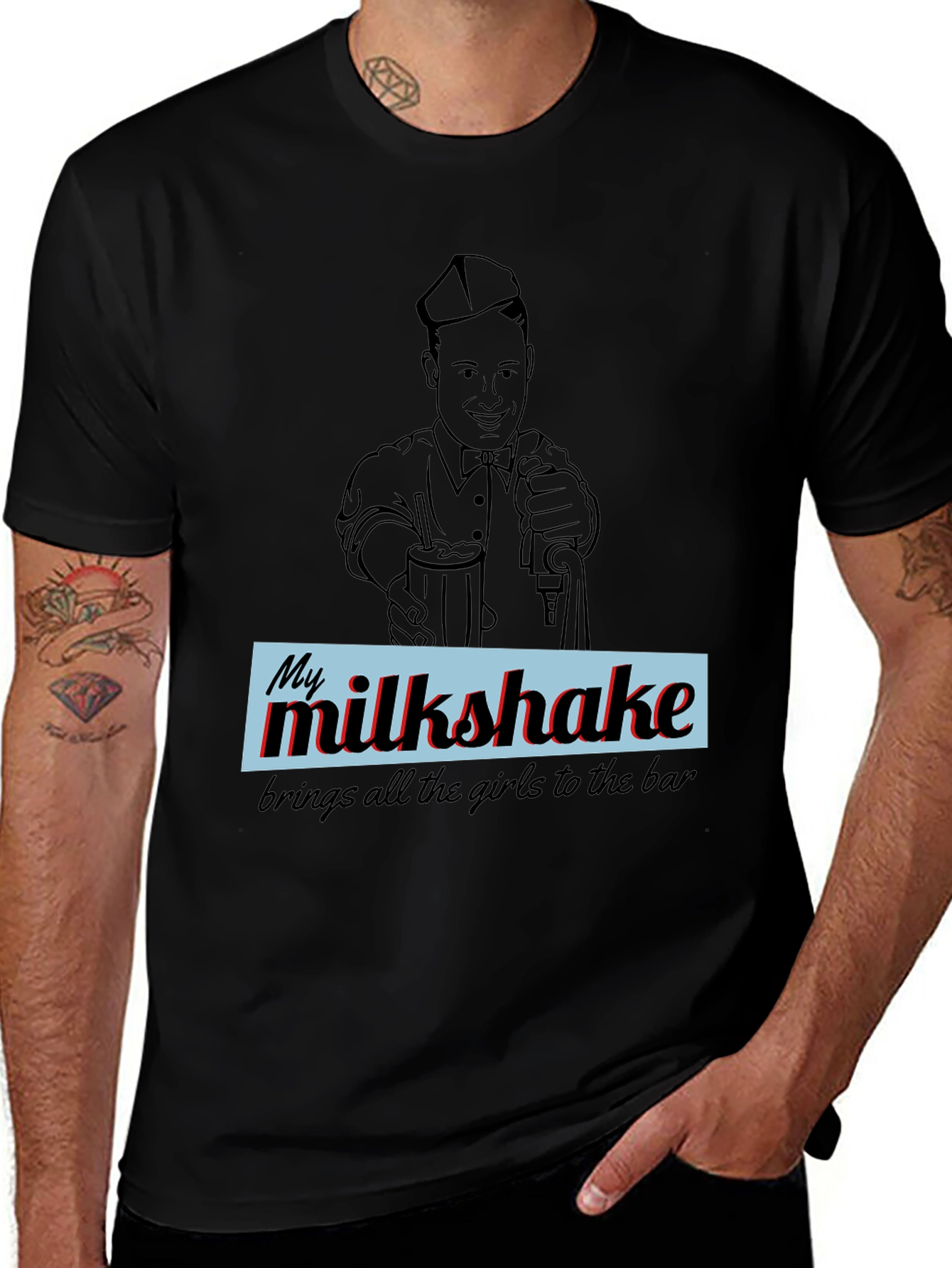 My Milkshake T-Shirt: Classic Diner Style