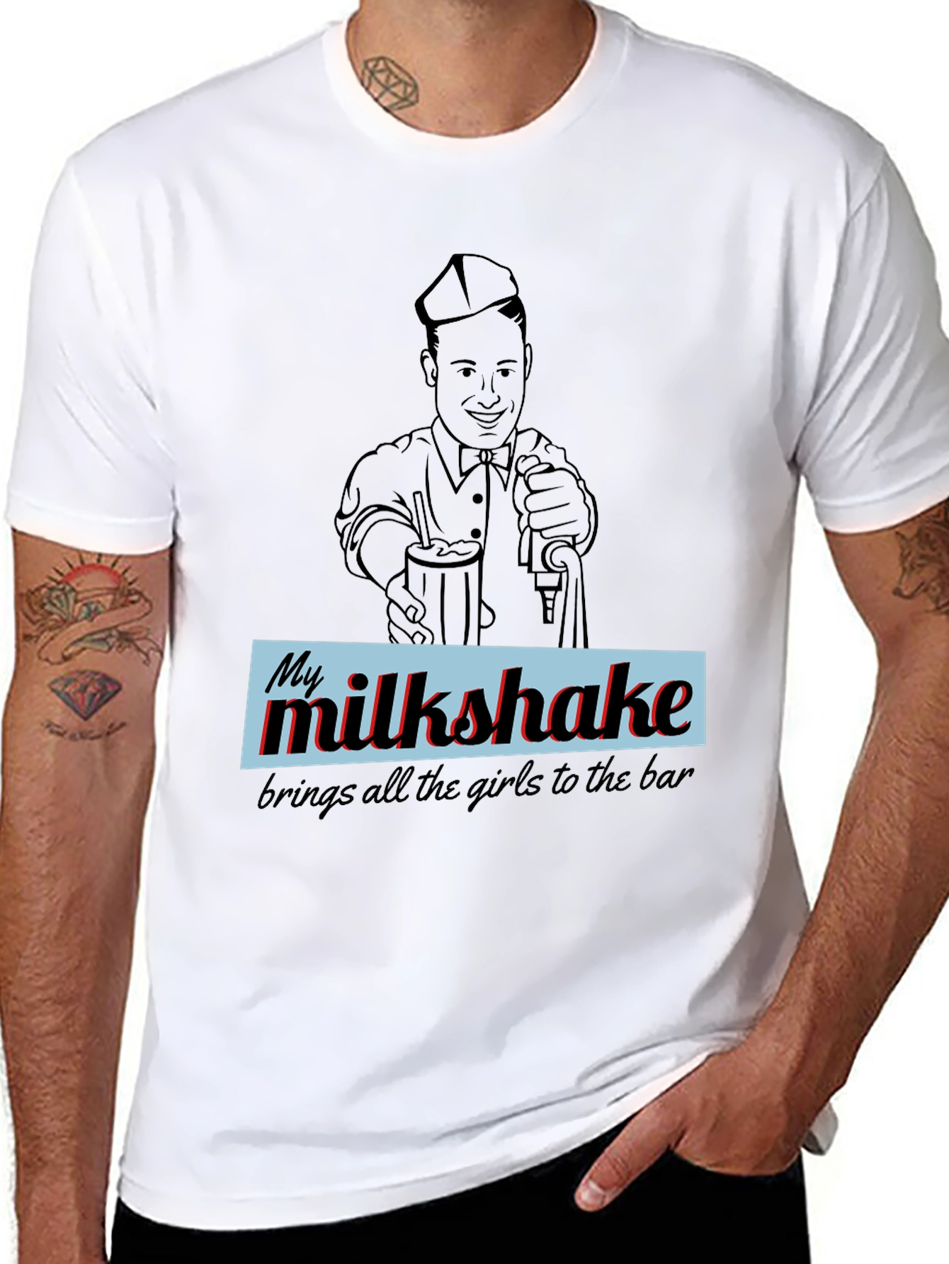 My Milkshake T-Shirt: Classic Diner Style