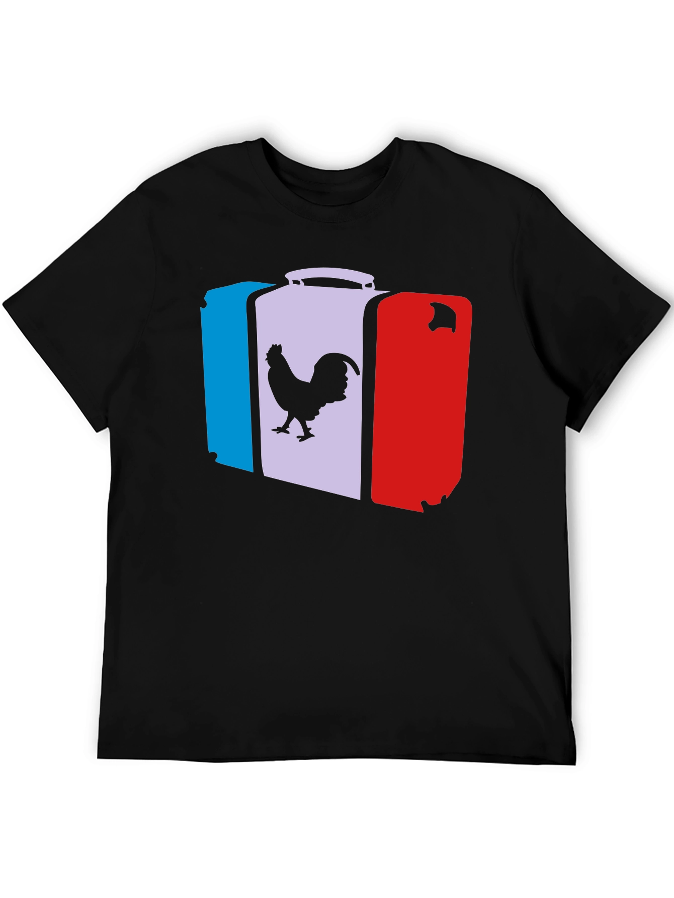 French Flag Suitcase T-Shirt