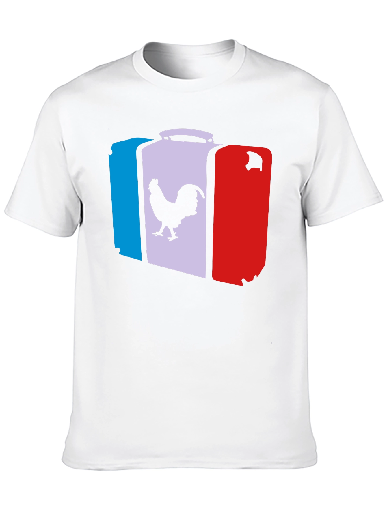 French Flag Suitcase T-Shirt