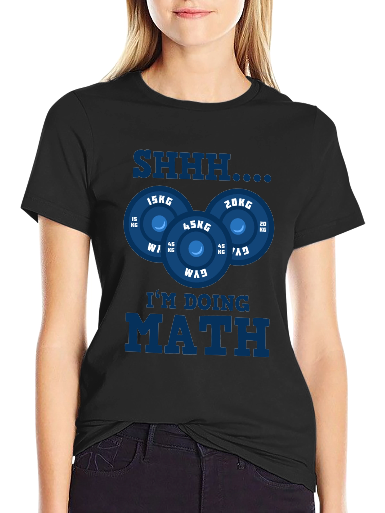 Gym Math T-Shirt - Workout Design