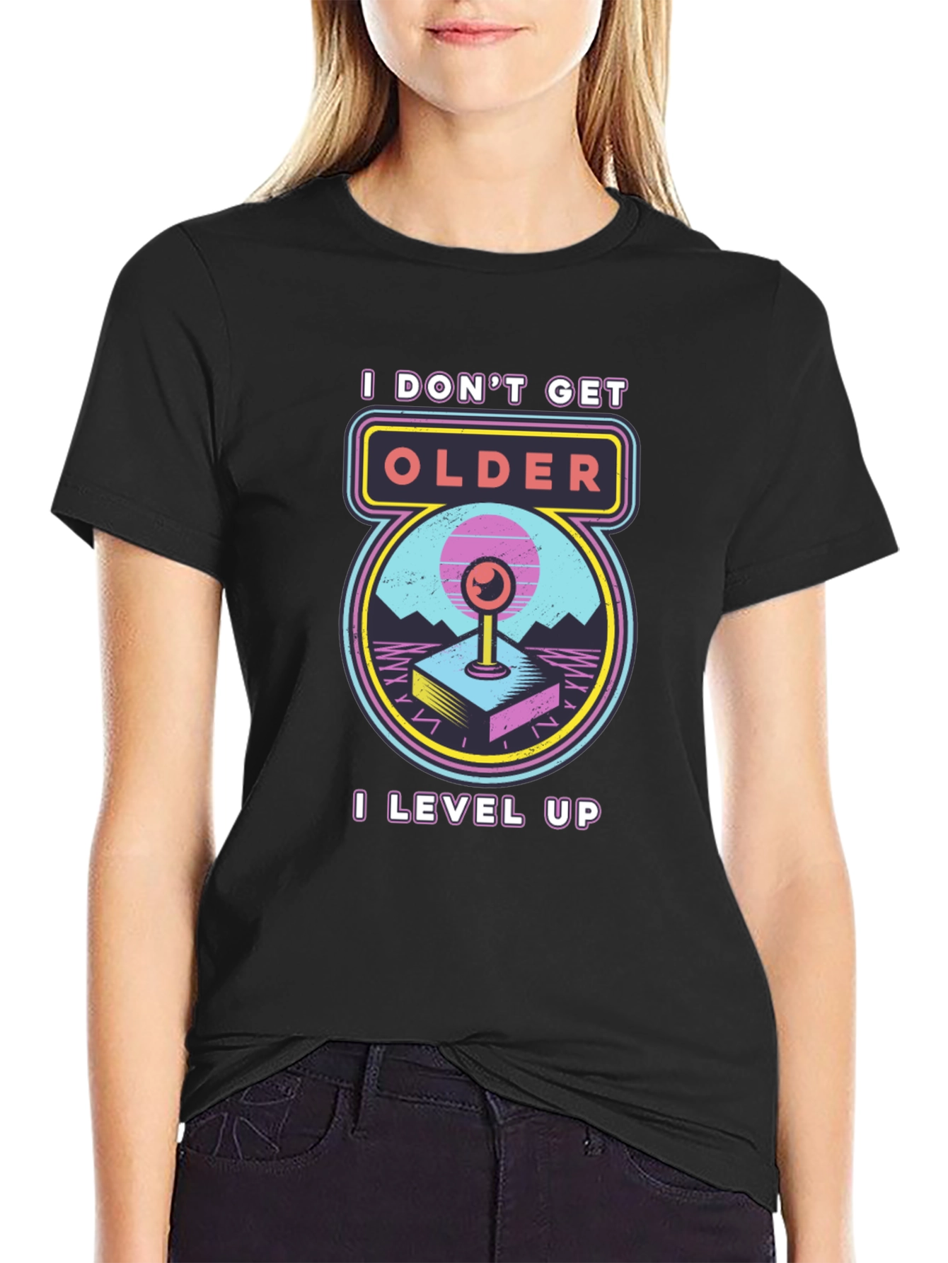 I Dont Get Older I Level Up Gaming T-Shirt