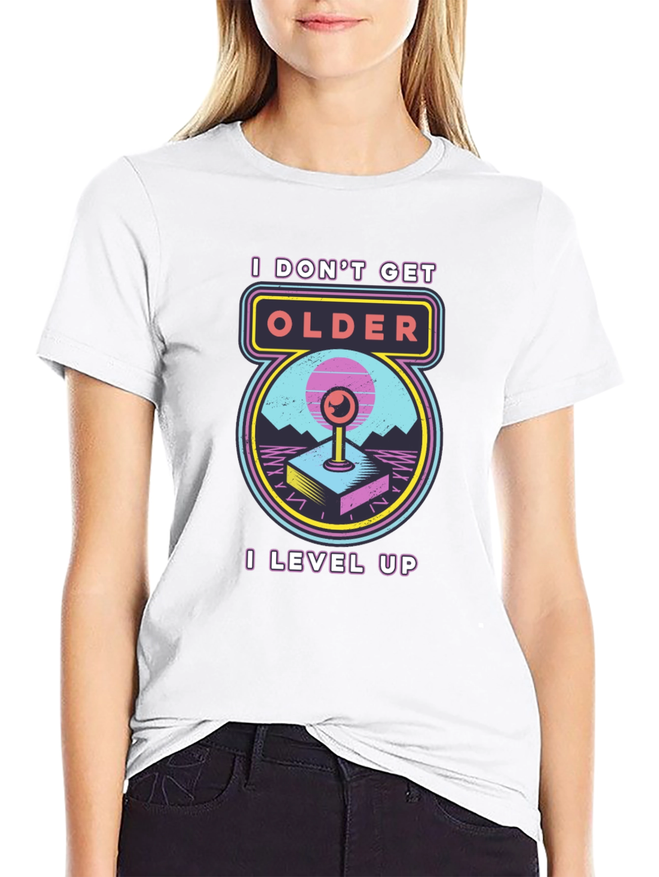 I Dont Get Older I Level Up Gaming T-Shirt