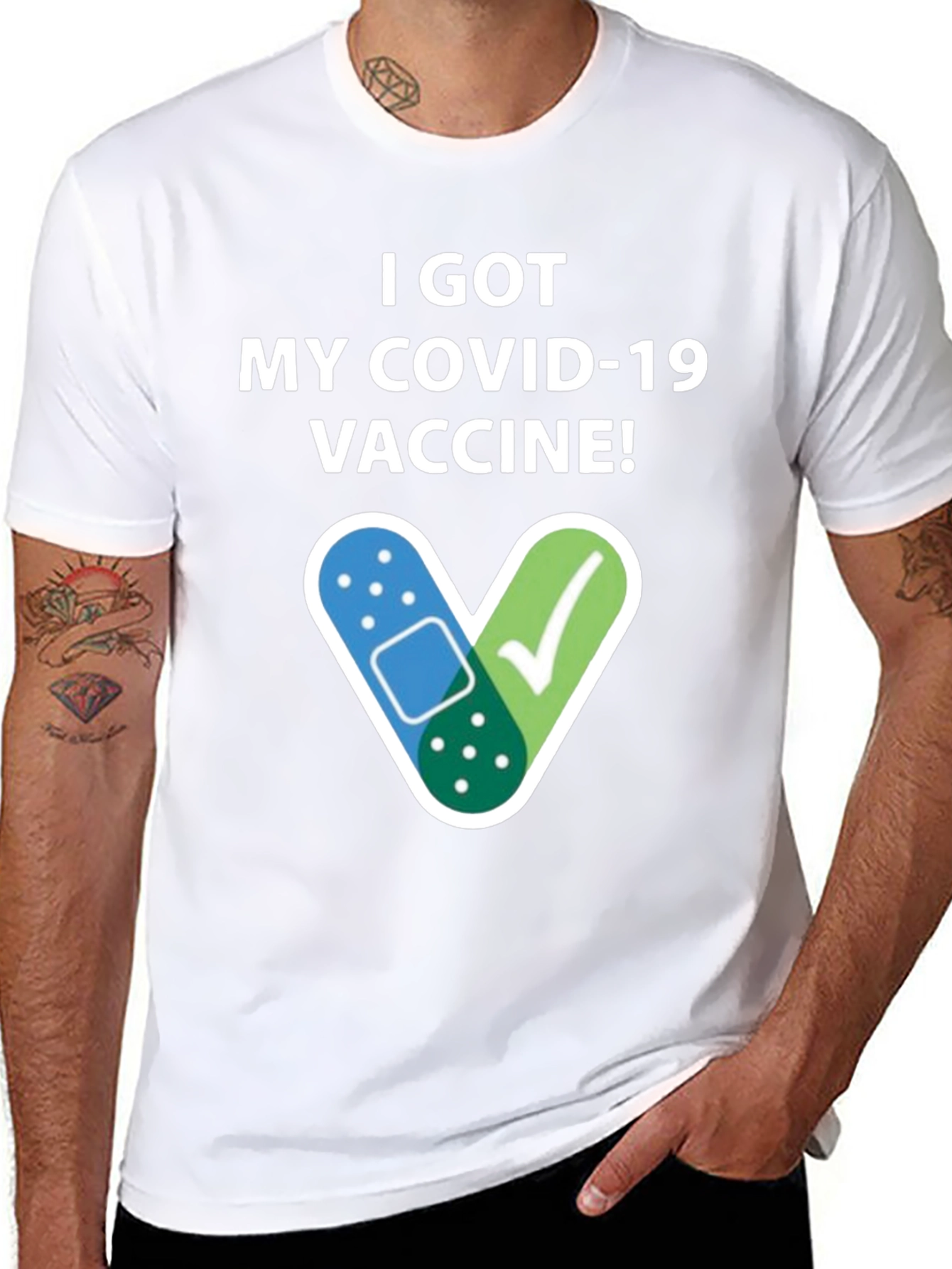 Vaccinated COVID-19 T-Shirt - I Got My Vaccine!