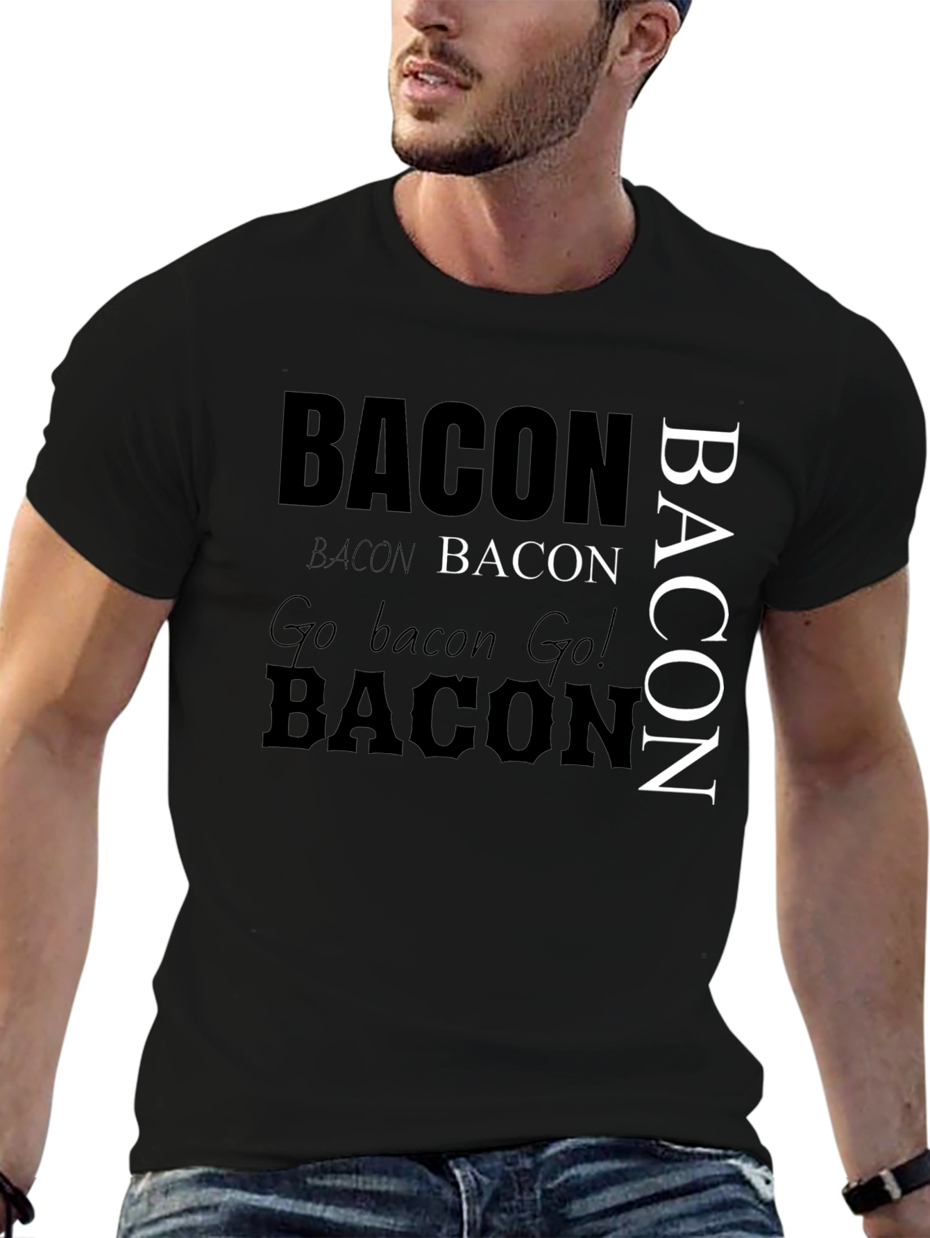 Bacon Lovers T-Shirt - Funny Graphic Tee