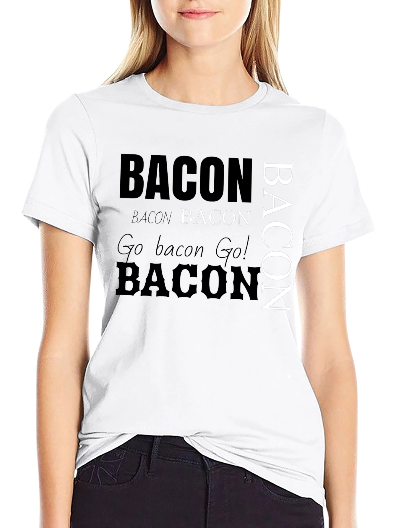 Bacon Lovers T-Shirt - Funny Graphic Tee