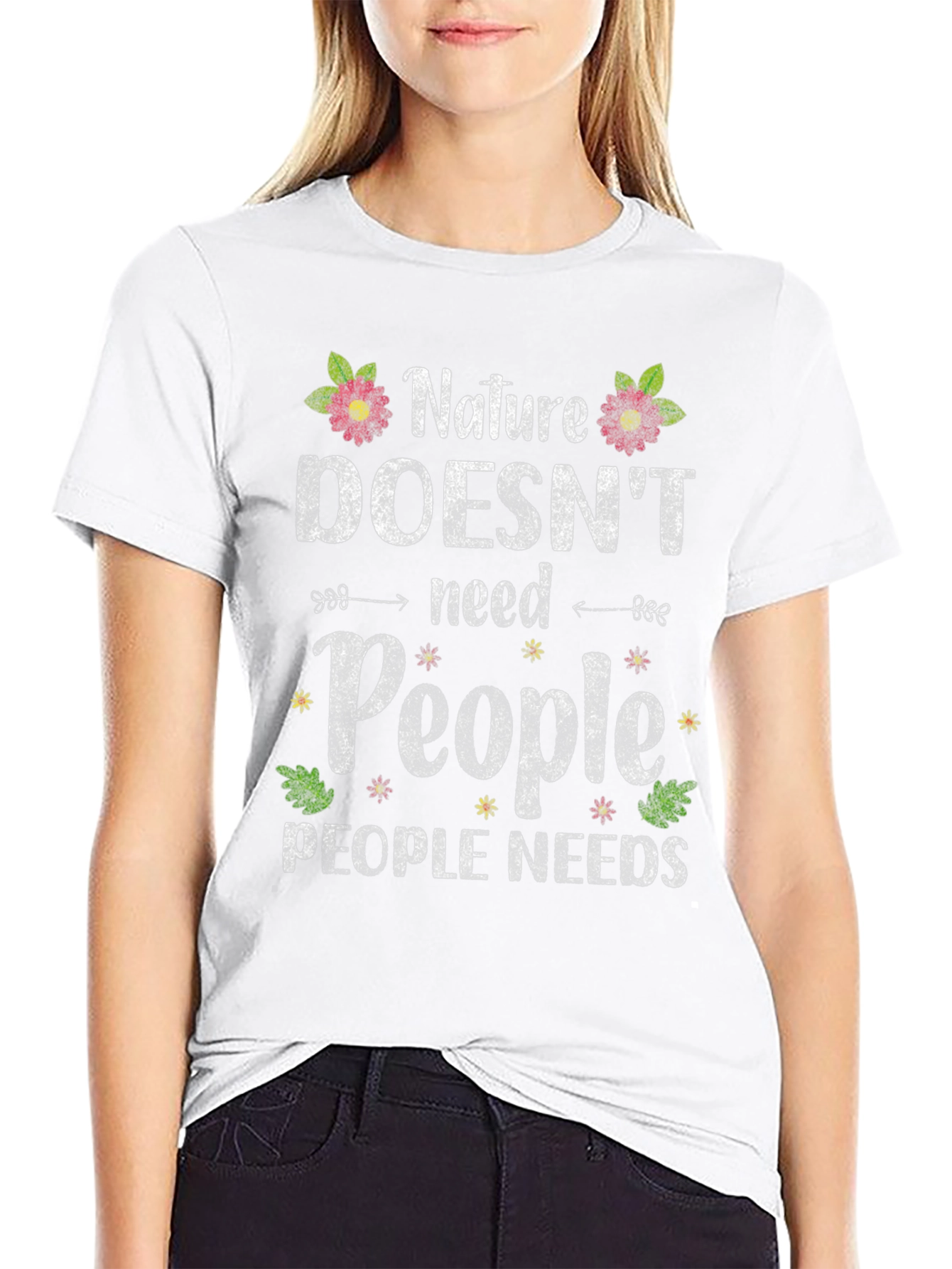 Nature Needs T-Shirt - Save the Planet Tee