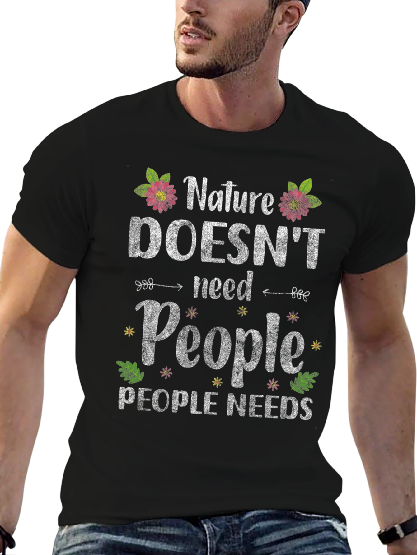 Nature Needs T-Shirt - Save the Planet Tee
