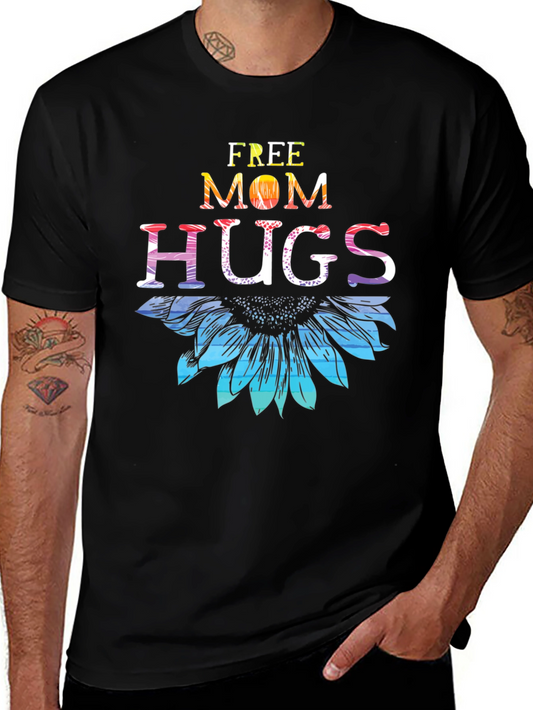 Free Mom Hugs Sunflower T-Shirt