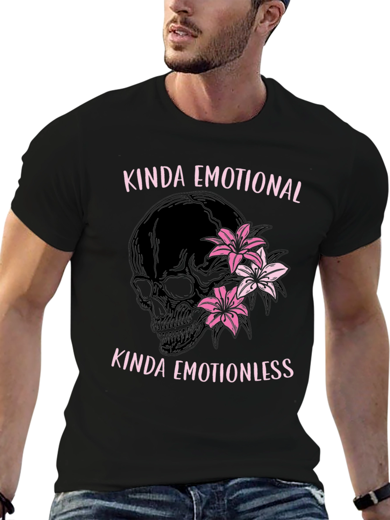 Kinda Emotional Kinda Emotionless Graphic Tee