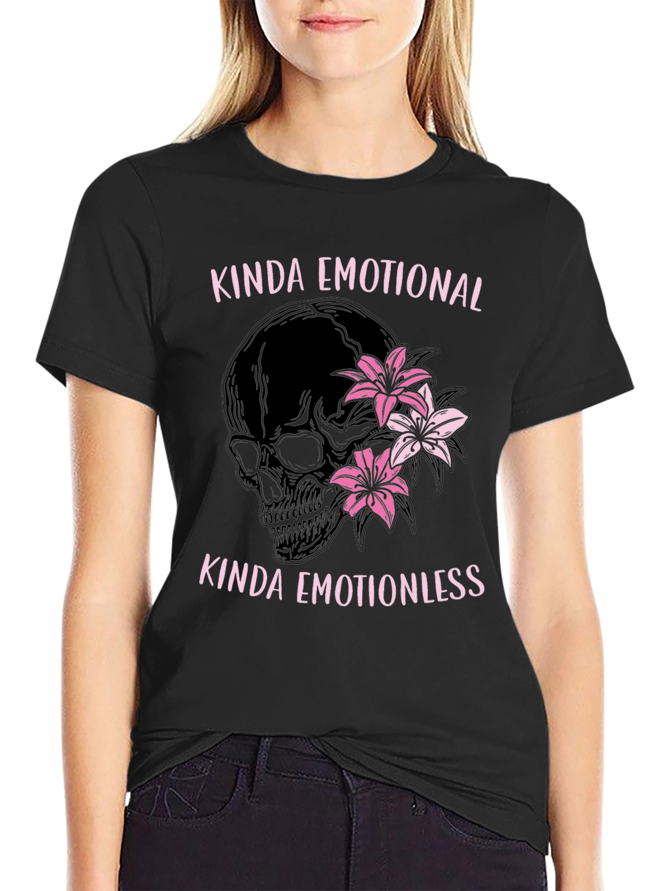 Kinda Emotional Kinda Emotionless Graphic Tee