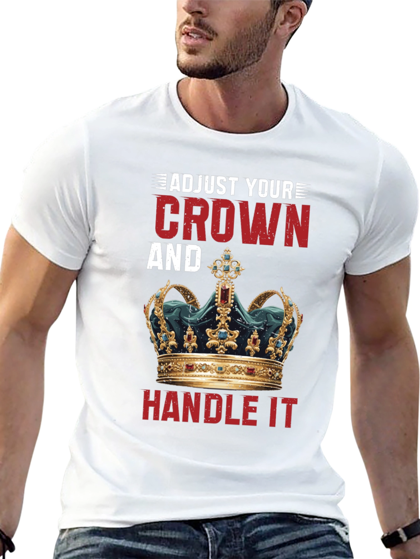 Adjust Your Crown Graphic Tee