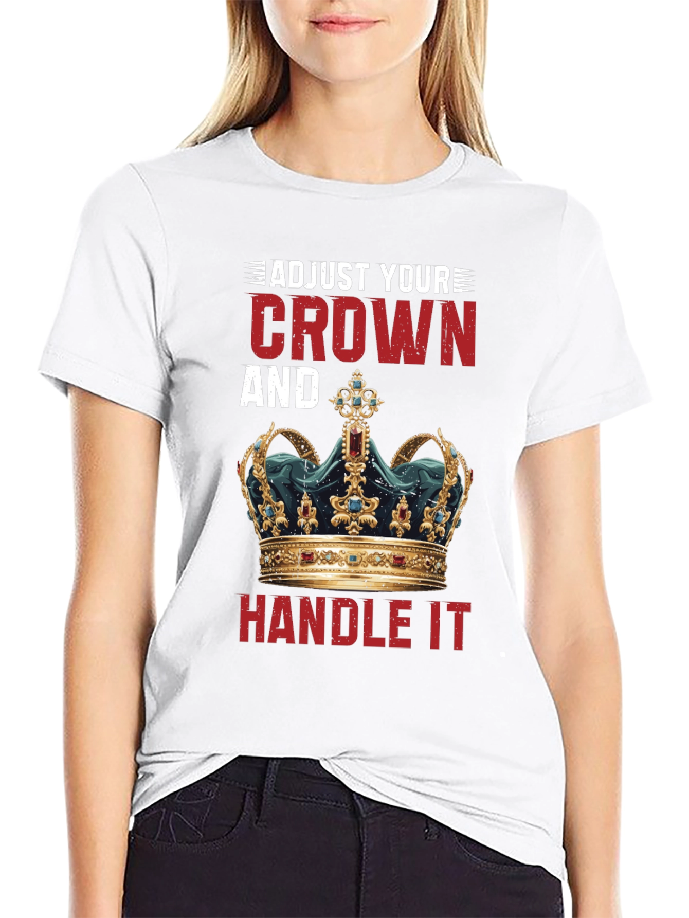 Adjust Your Crown Graphic Tee