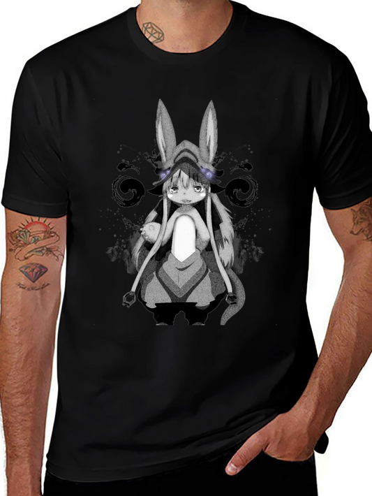 Nanachi Made in Abyss Black T-Shirt