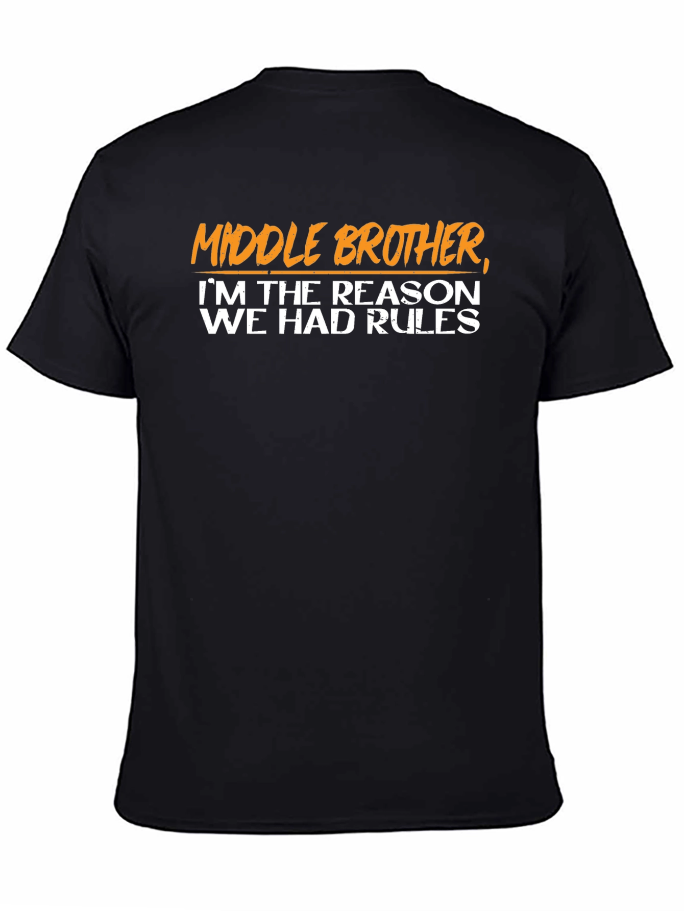 Middle Brother Reason for Rules Graphic Tee