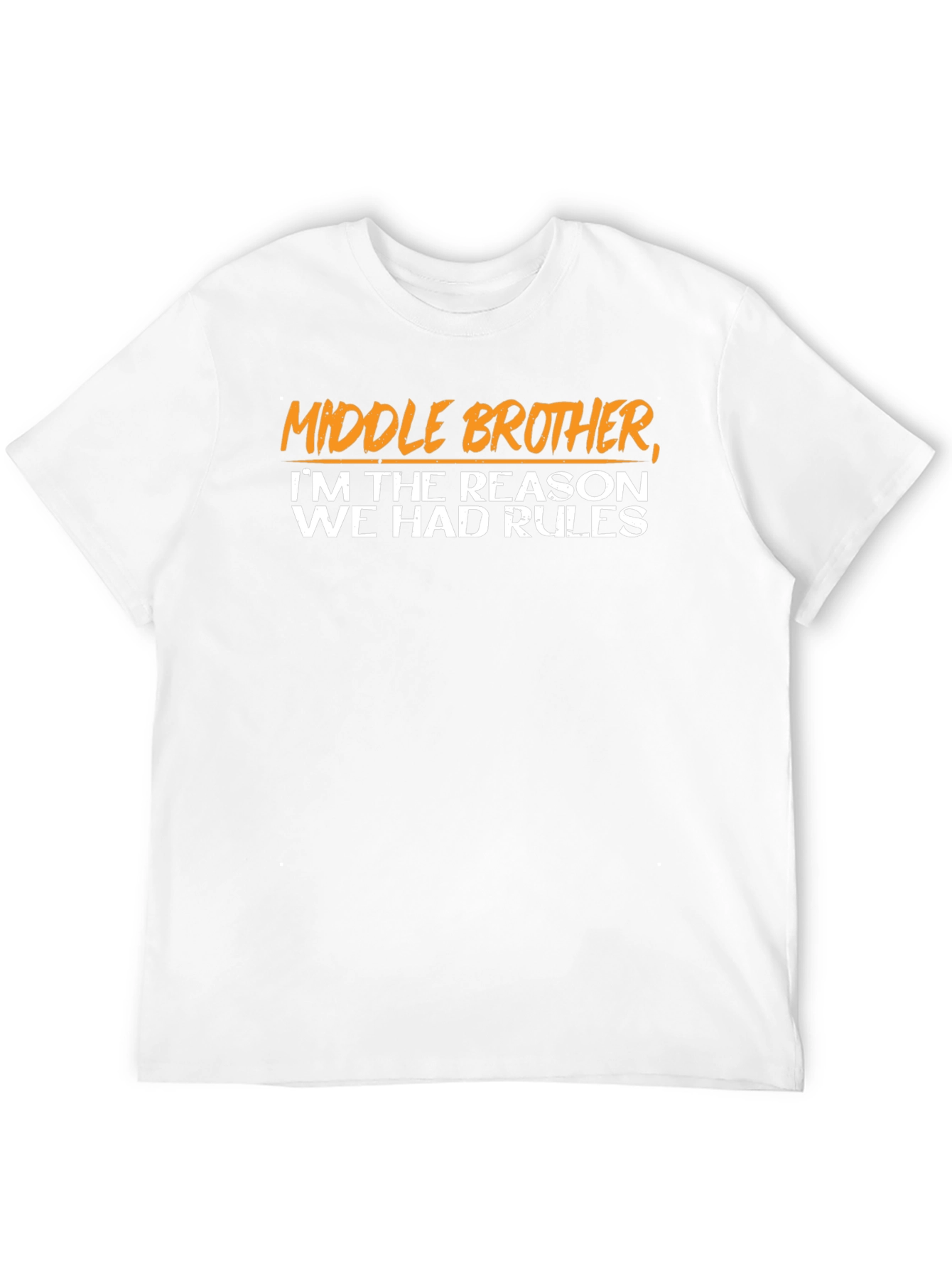 Middle Brother Reason for Rules Graphic Tee