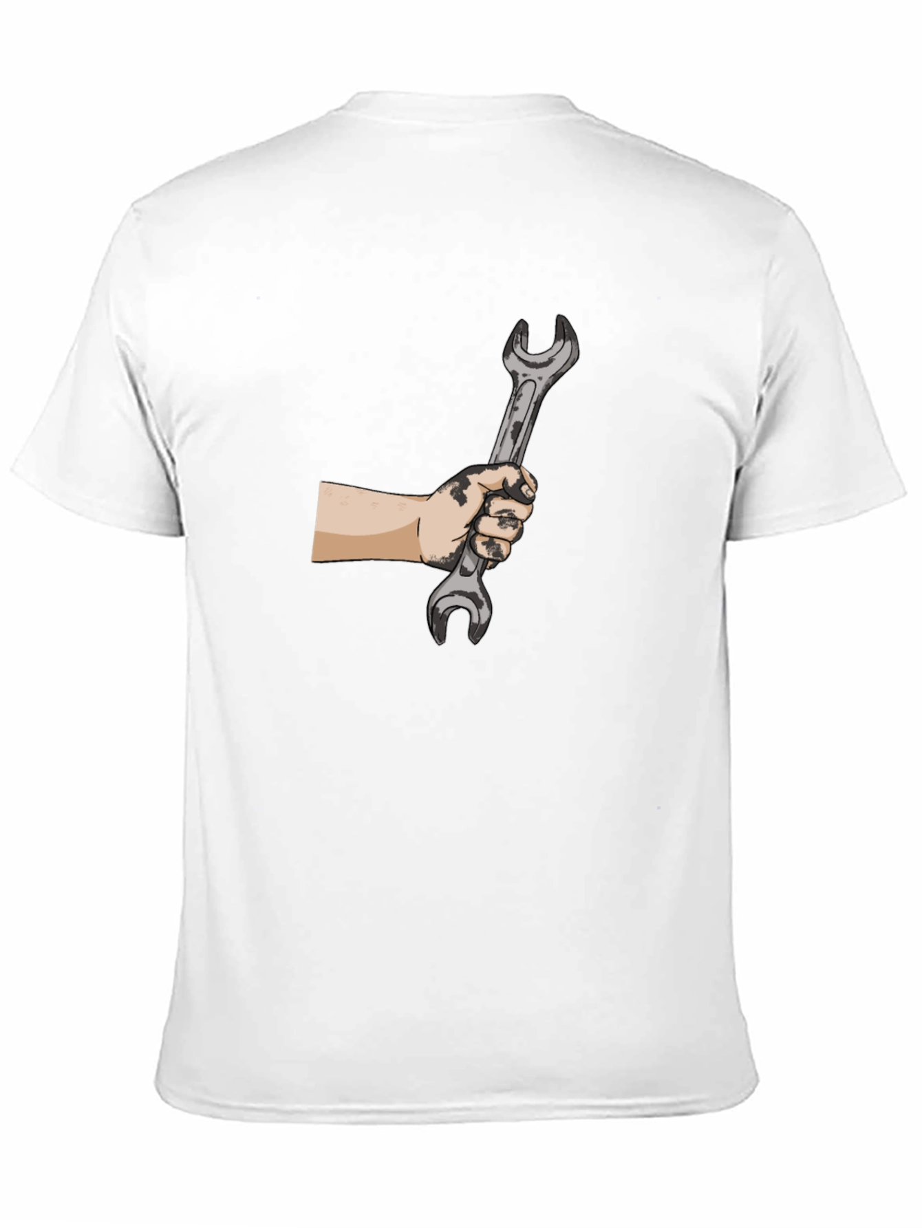 Mechanics Wrench Graphic Tee - Black