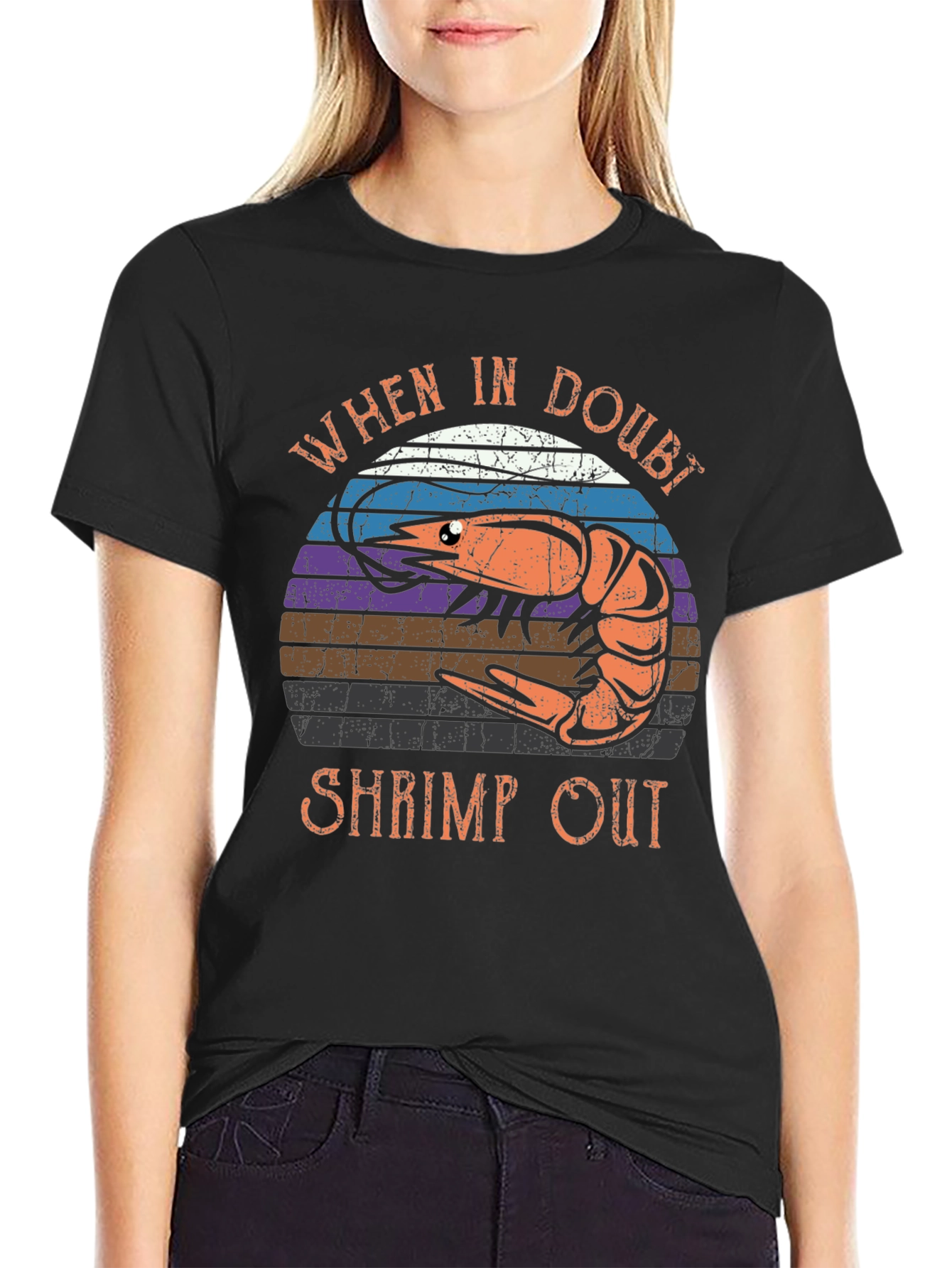 When in Doubt Shrimp Out T-Shirt