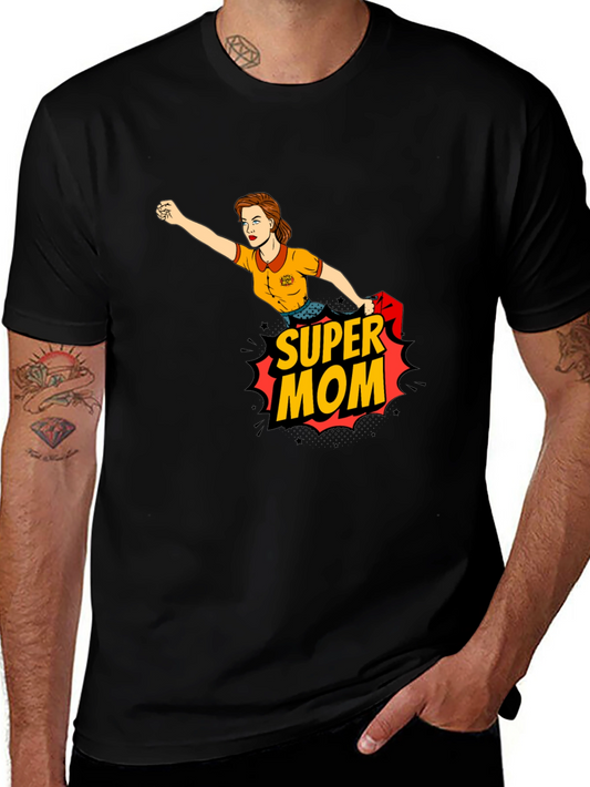 Super Mom Graphic T-Shirt