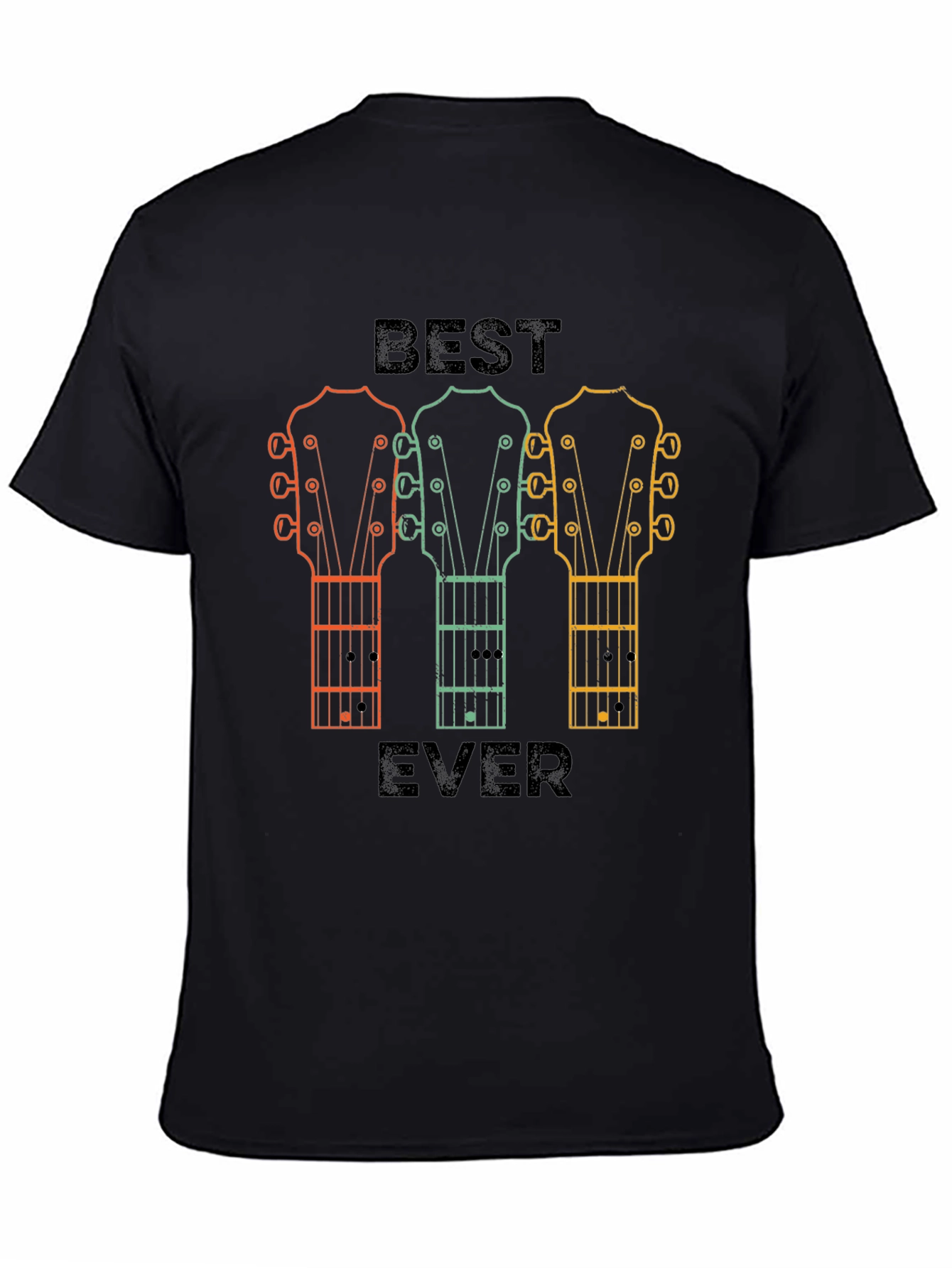 Best Ever Guitar Headstock T-Shirt