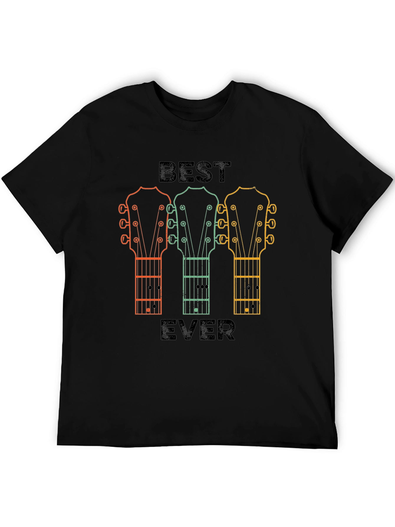 Best Ever Guitar Headstock T-Shirt