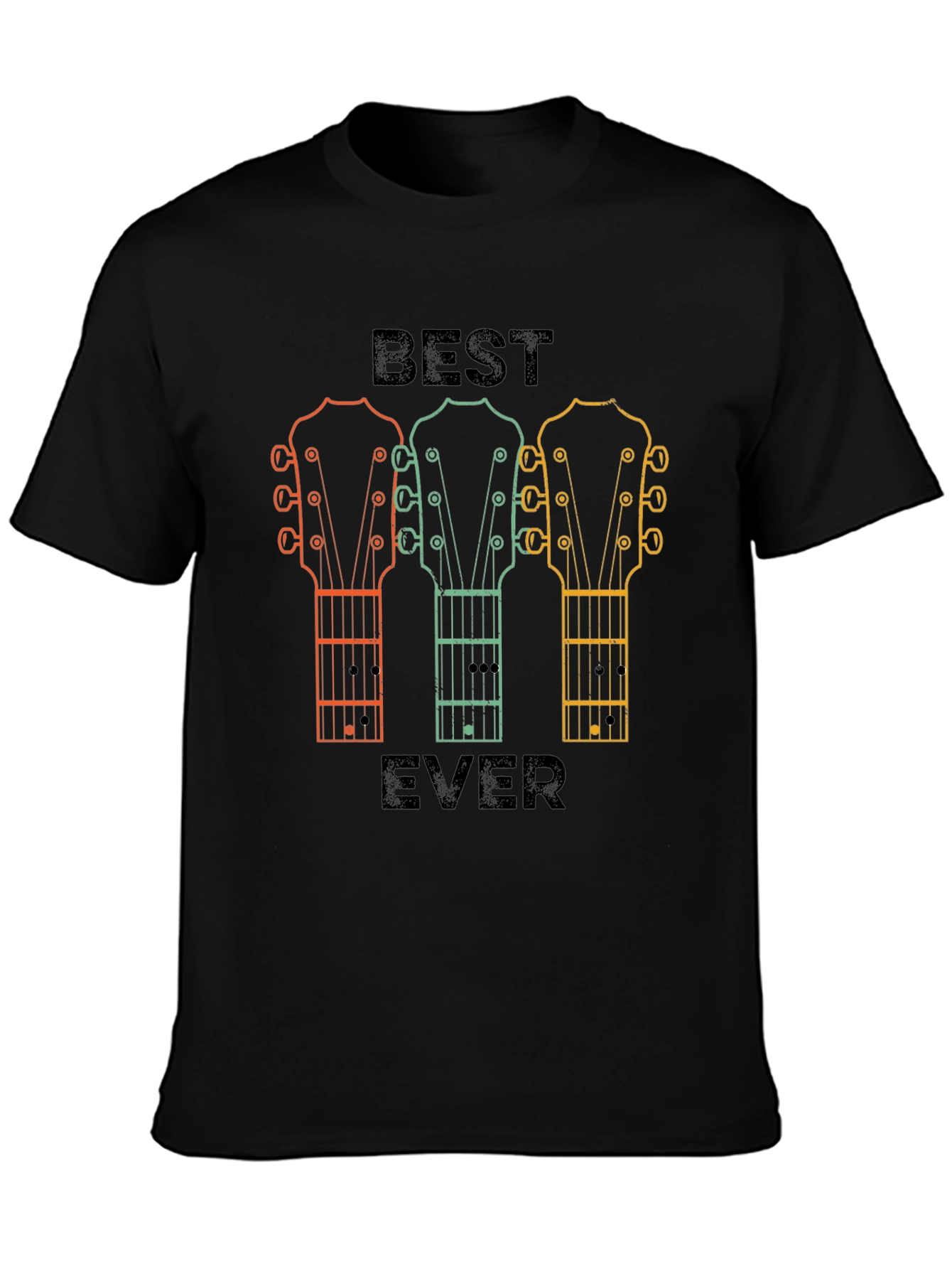 Best Ever Guitar Headstock T-Shirt