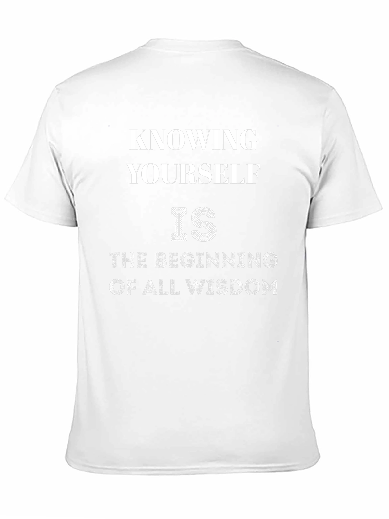 Knowing Yourself Black Graphic Tee