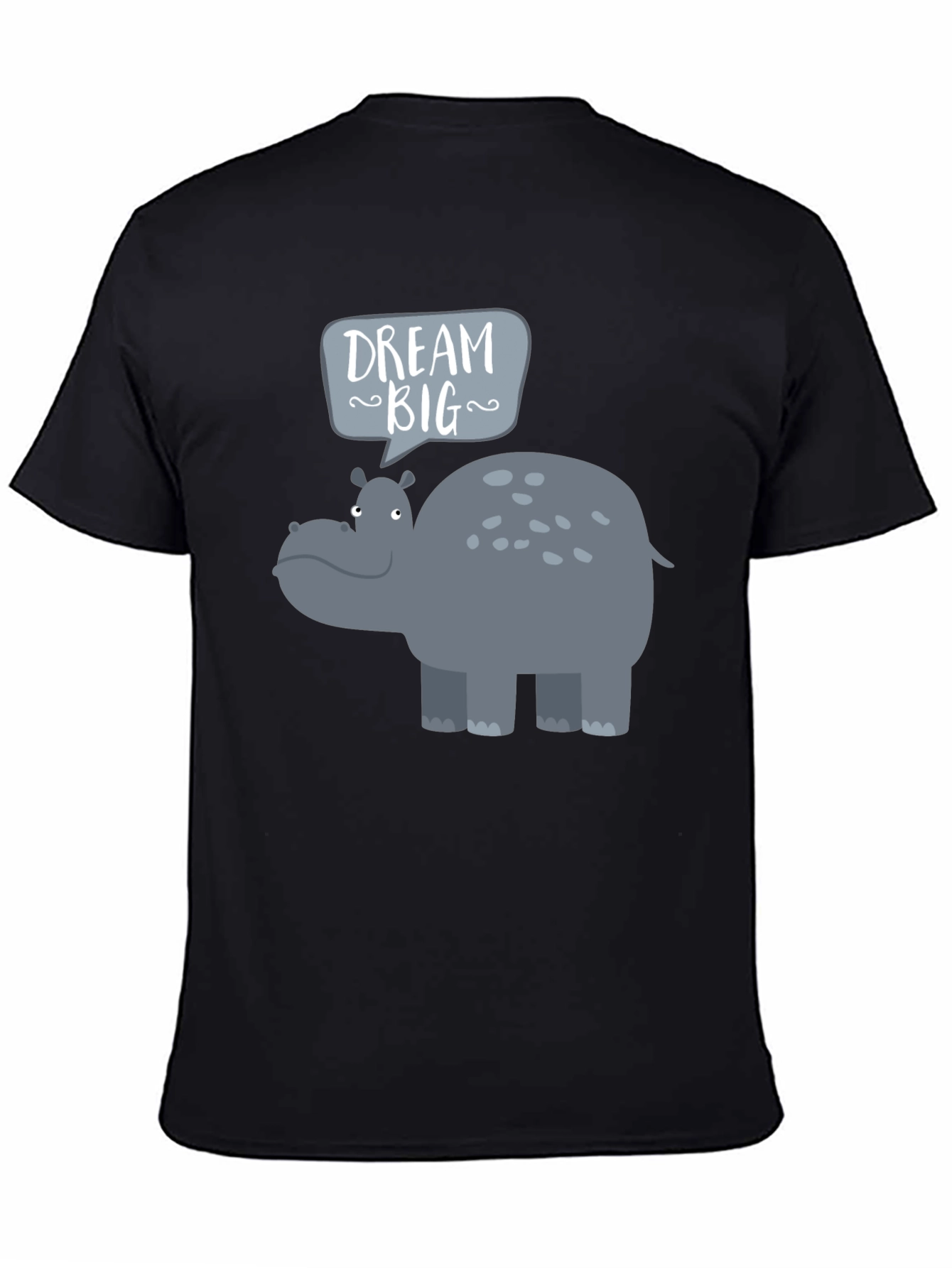 Dream Big Hippo Graphic Tee