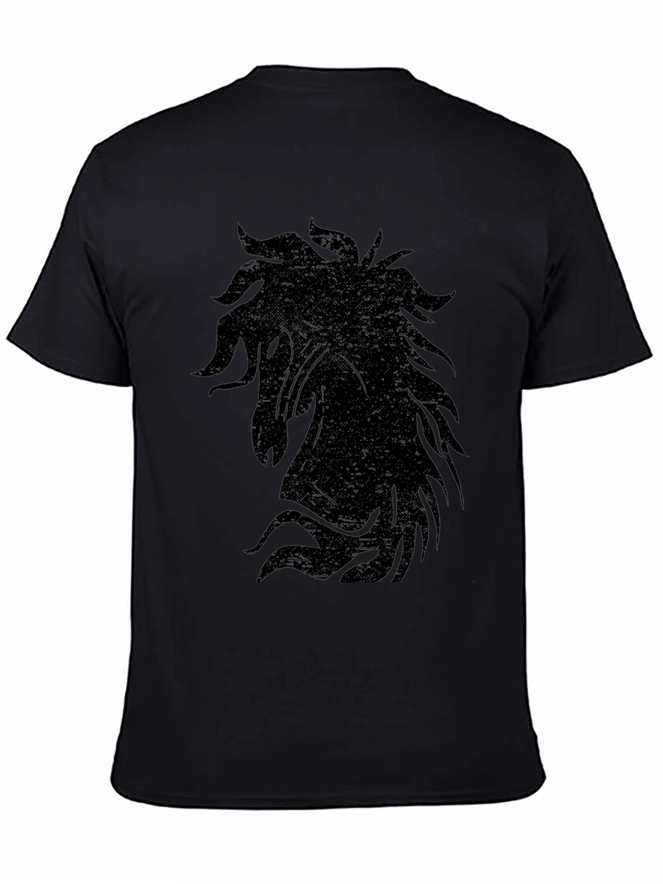 Black Horse Graphic Tee - Unisex Soft Cotton