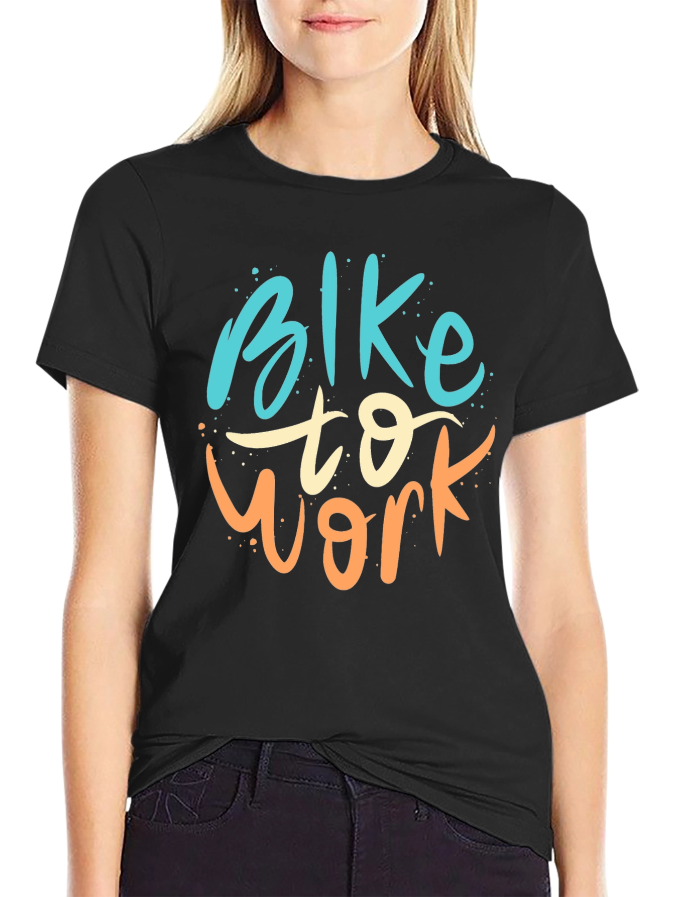 Bike To Work T-Shirt - Graphic Tee