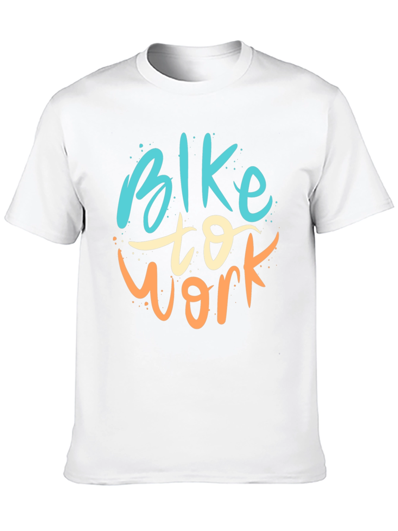 Bike To Work T-Shirt - Graphic Tee
