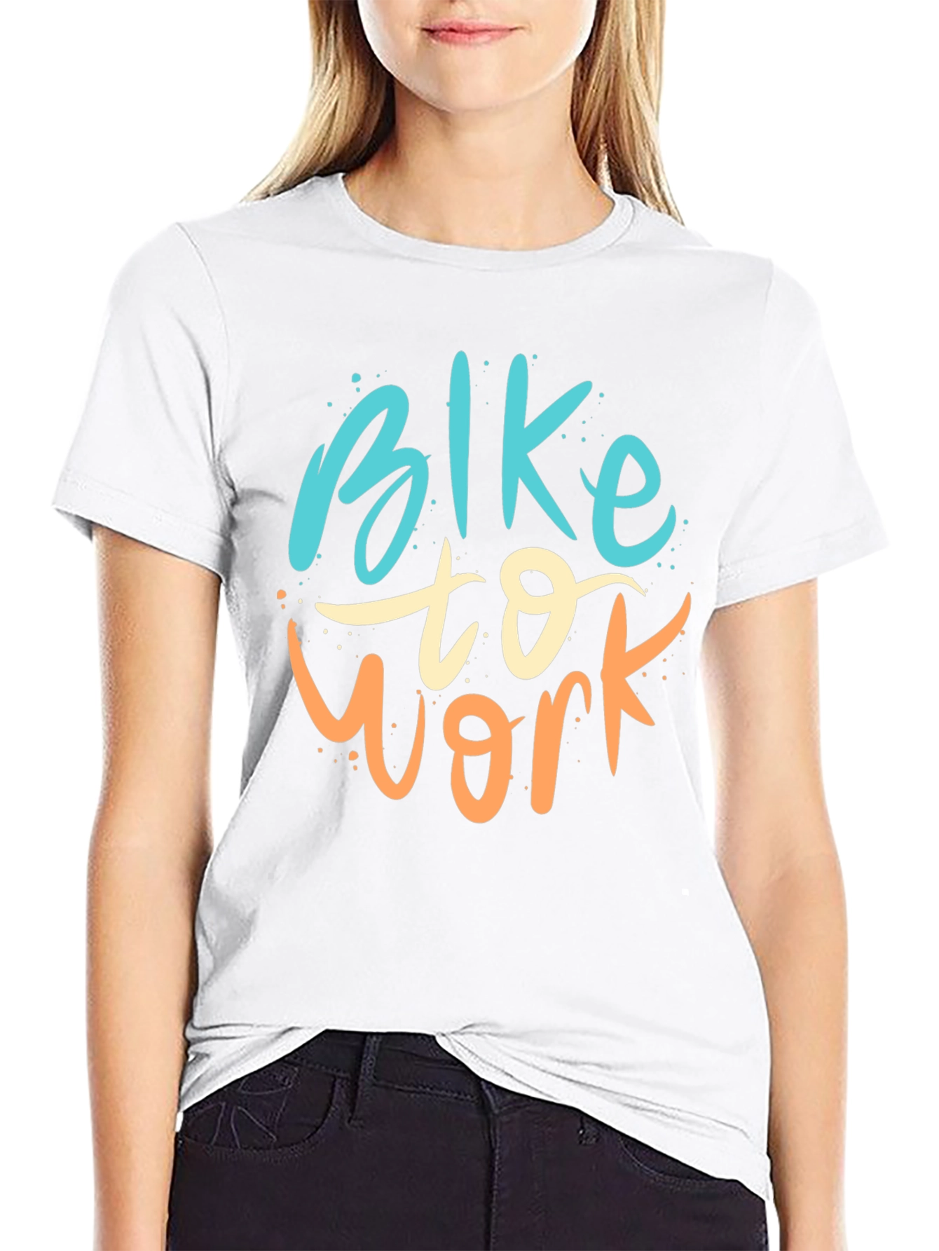Bike To Work T-Shirt - Graphic Tee